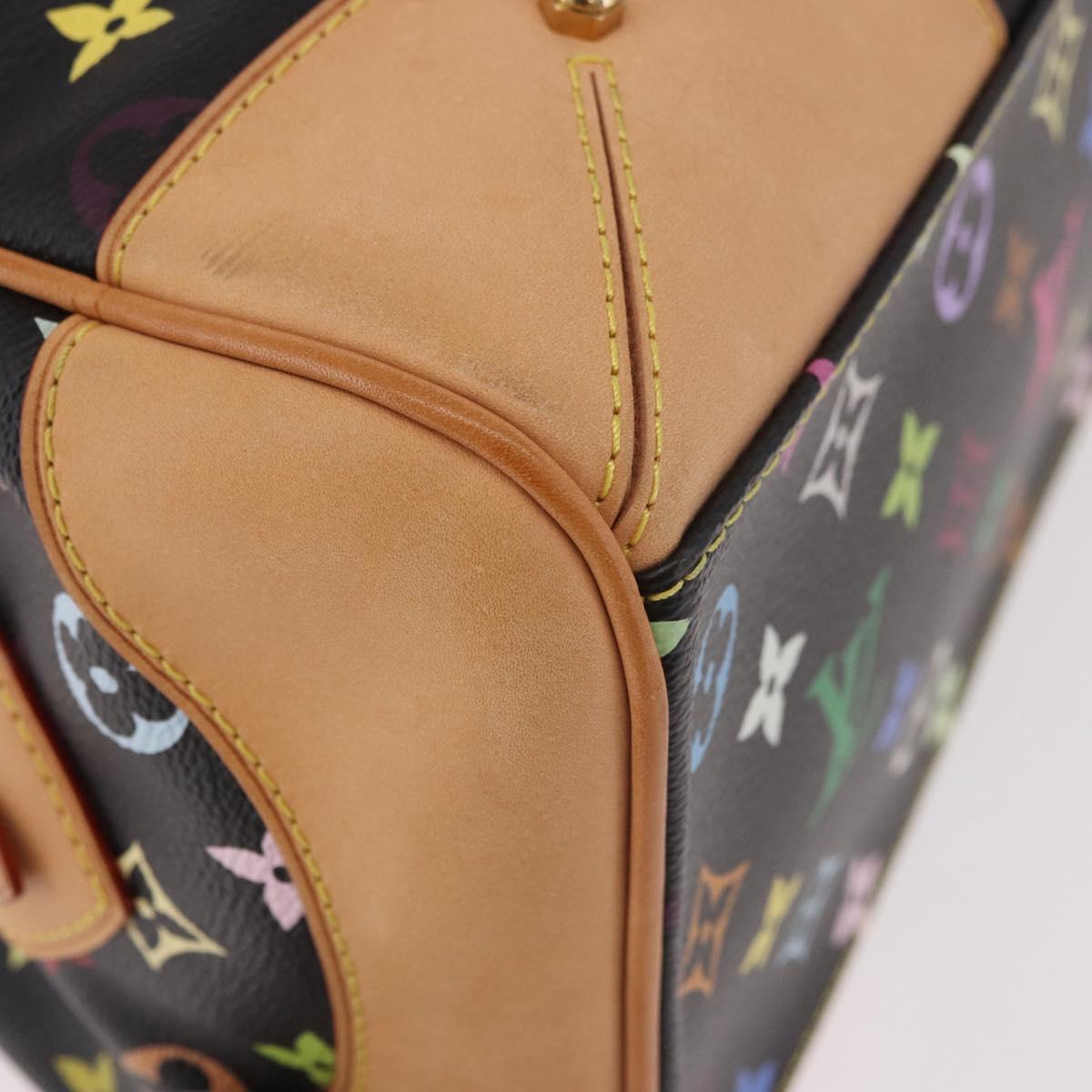 LOUIS VUITTON Monogram Multicolor Claudia Hand Bag Black M40194 Auth 186255SAV