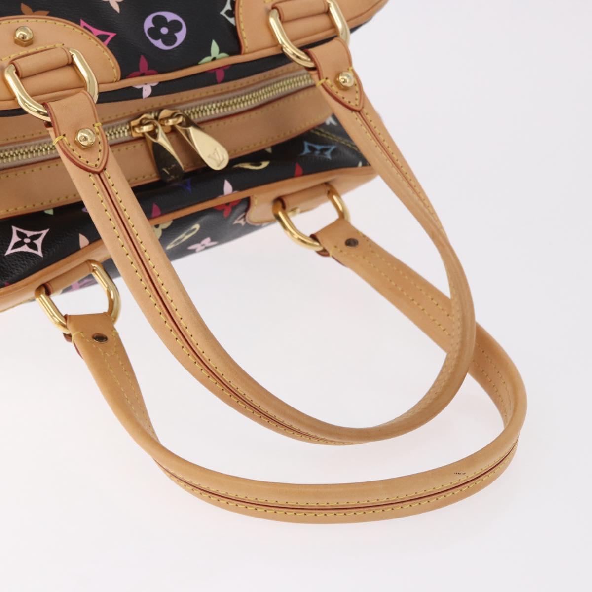 LOUIS VUITTON Monogram Multicolor Claudia Hand Bag Black M40194 Auth 186255SAV