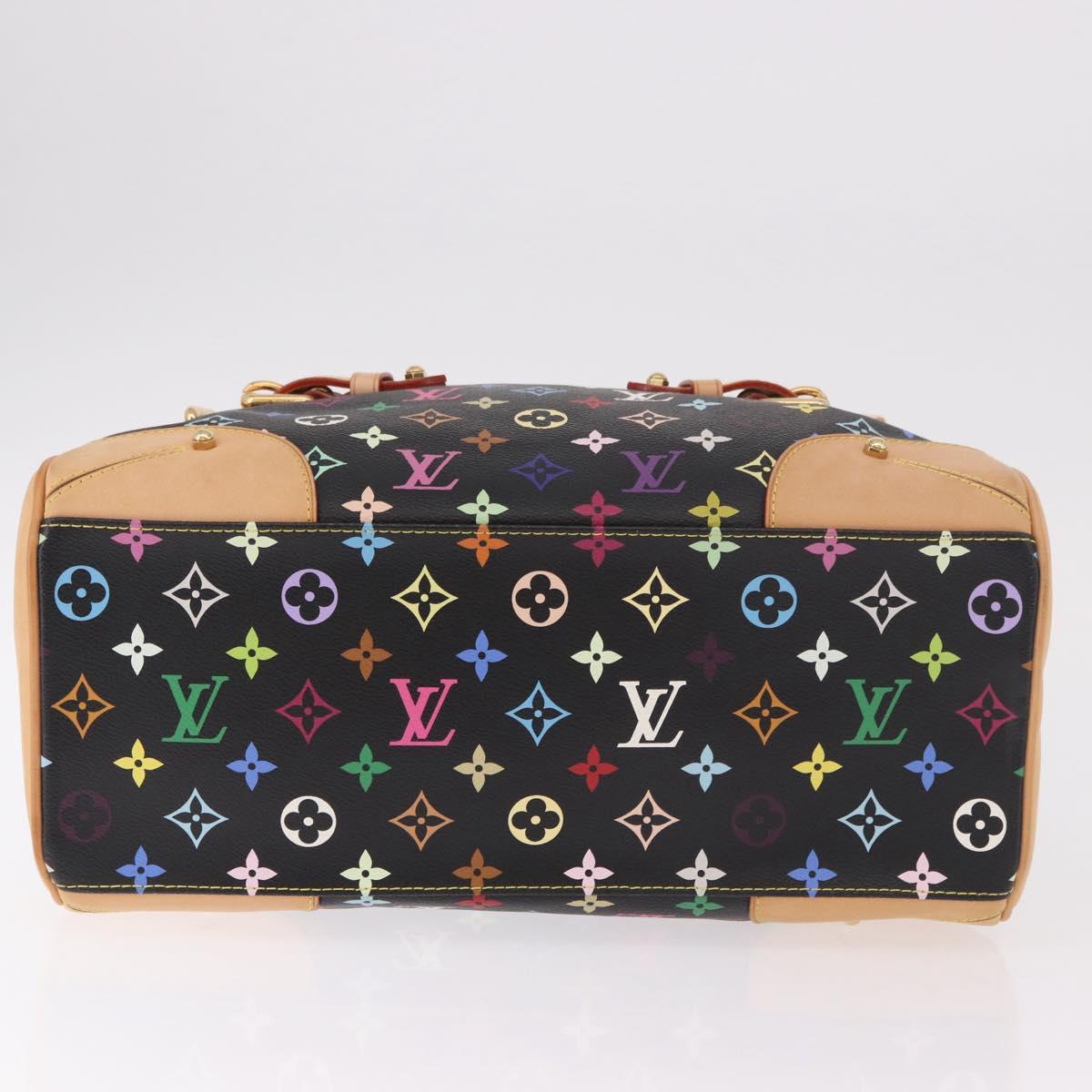 LOUIS VUITTON Monogram Multicolor Claudia Hand Bag Black M40194 Auth 186255SAV