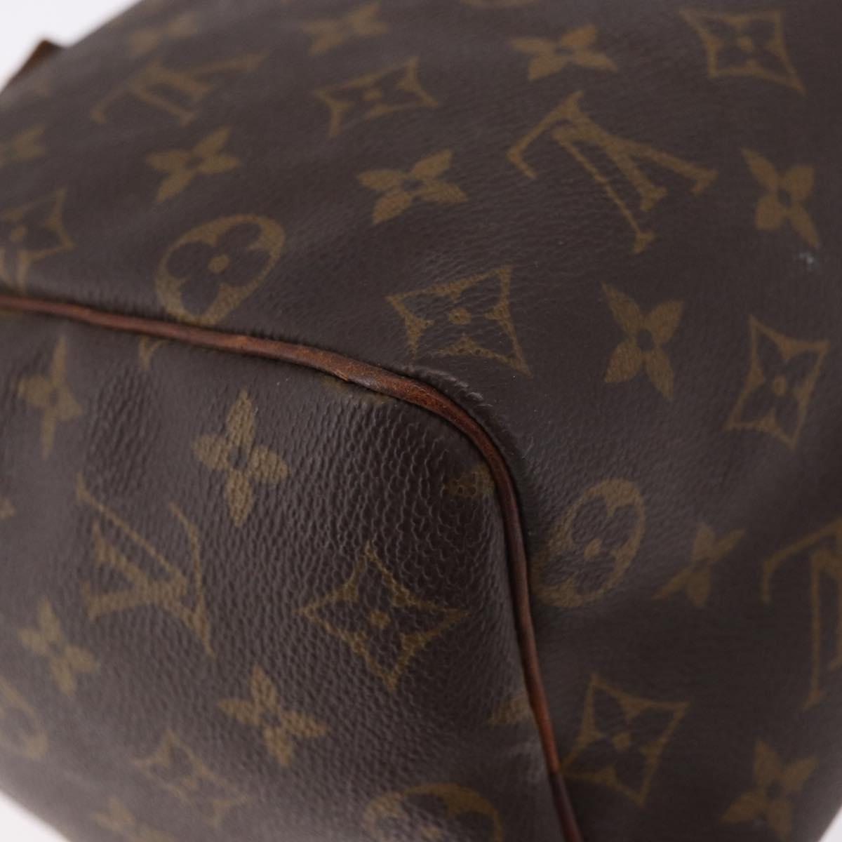 LOUIS VUITTON Monogram Speedy 25 Hand Bag M41528 LV Auth 186274