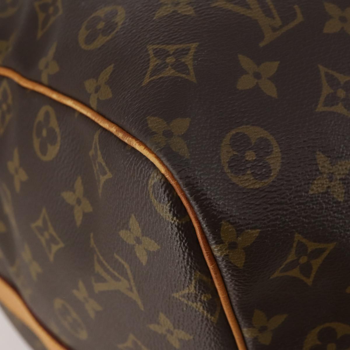 LOUIS VUITTON Monogram Keepall Bandouliere 60 Boston Bag M41412 LV Auth 186276A