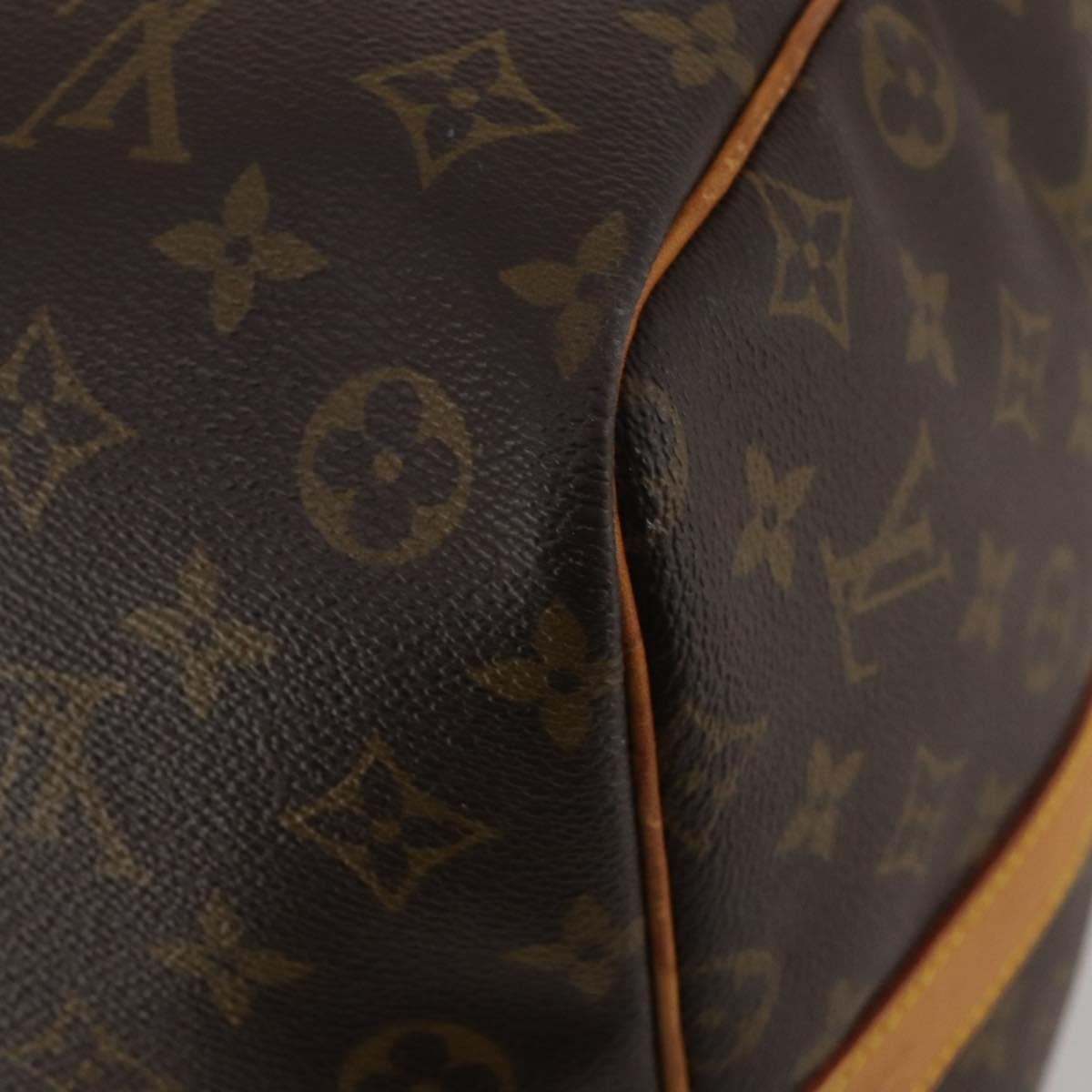 LOUIS VUITTON Monogram Keepall Bandouliere 60 Boston Bag M41412 LV Auth 186276A