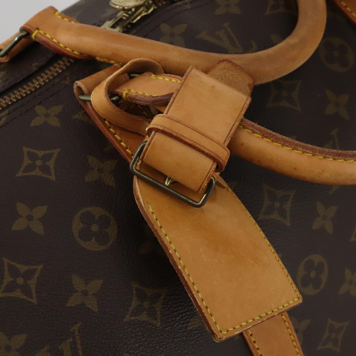 LOUIS VUITTON Monogram Keepall Bandouliere 60 Boston Bag M41412 LV Auth 186276A