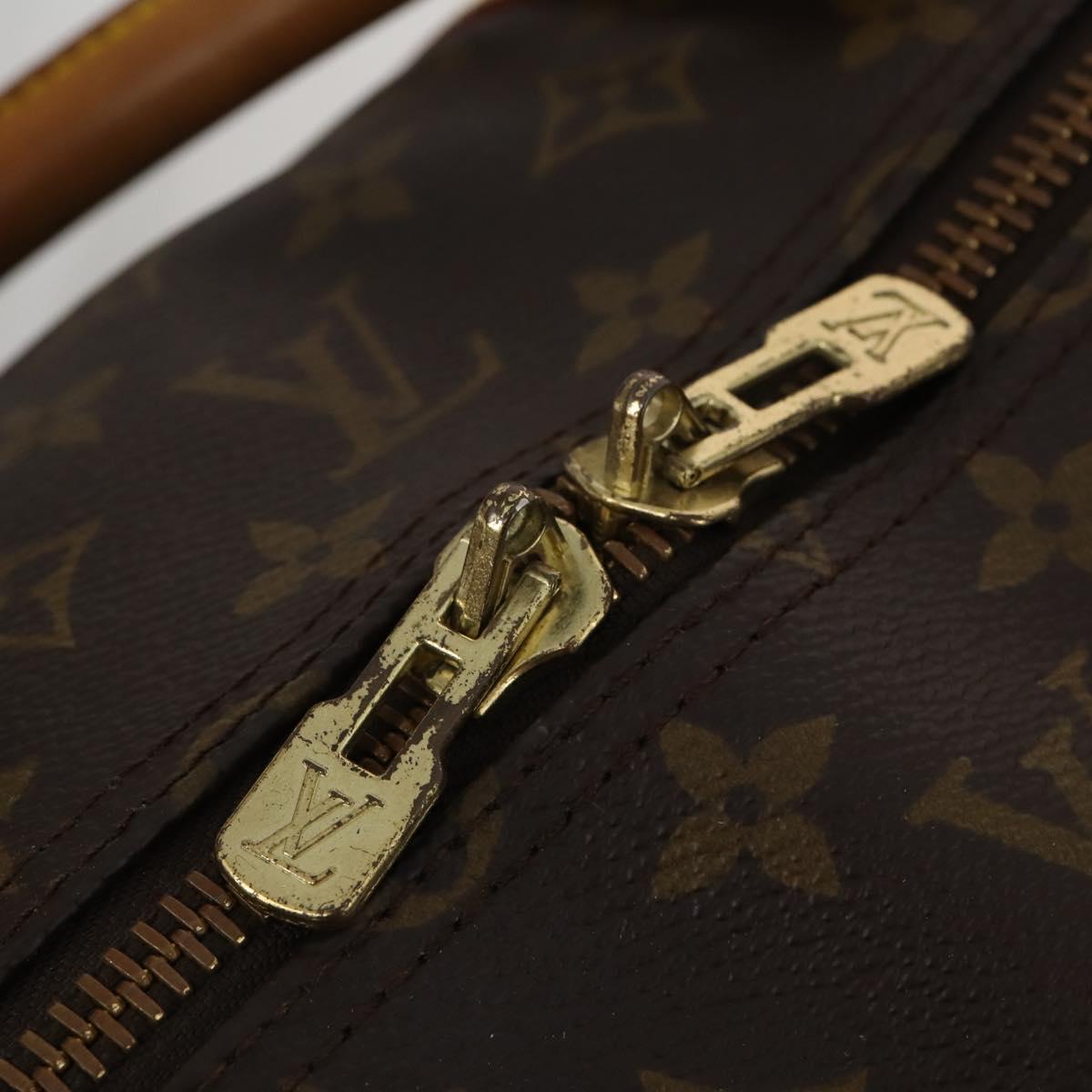 LOUIS VUITTON Monogram Keepall Bandouliere 60 Boston Bag M41412 LV Auth 186276A