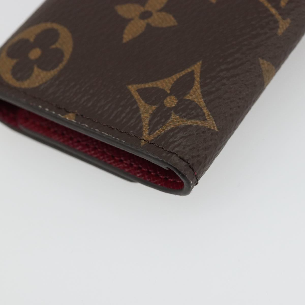 LOUIS VUITTON Monogram Multicles 6 Key Case Fuchsia M60701 LV Auth 186280V