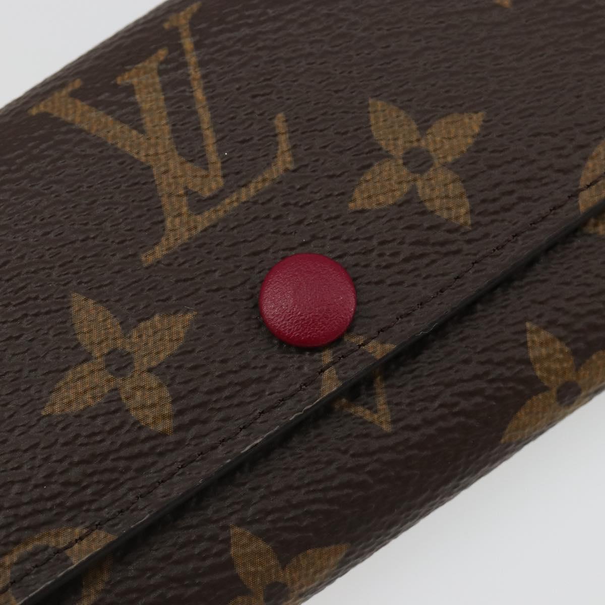 LOUIS VUITTON Monogram Multicles 6 Key Case Fuchsia M60701 LV Auth 186280V