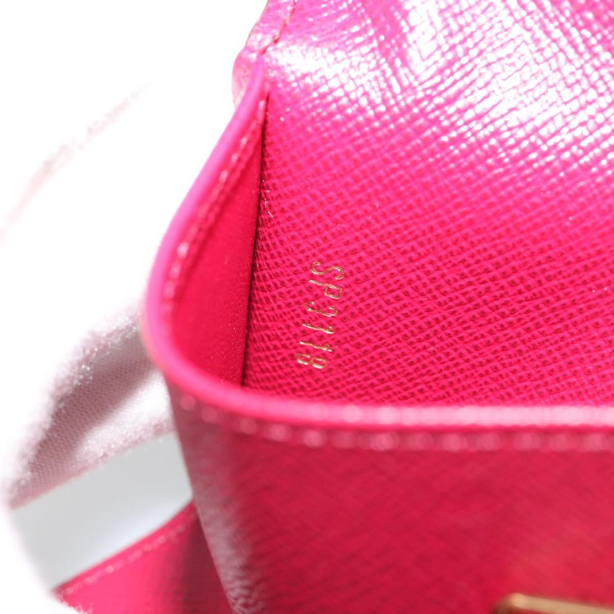 LOUIS VUITTON Monogram Multicles 6 Key Case Fuchsia M60701 LV Auth 186280V