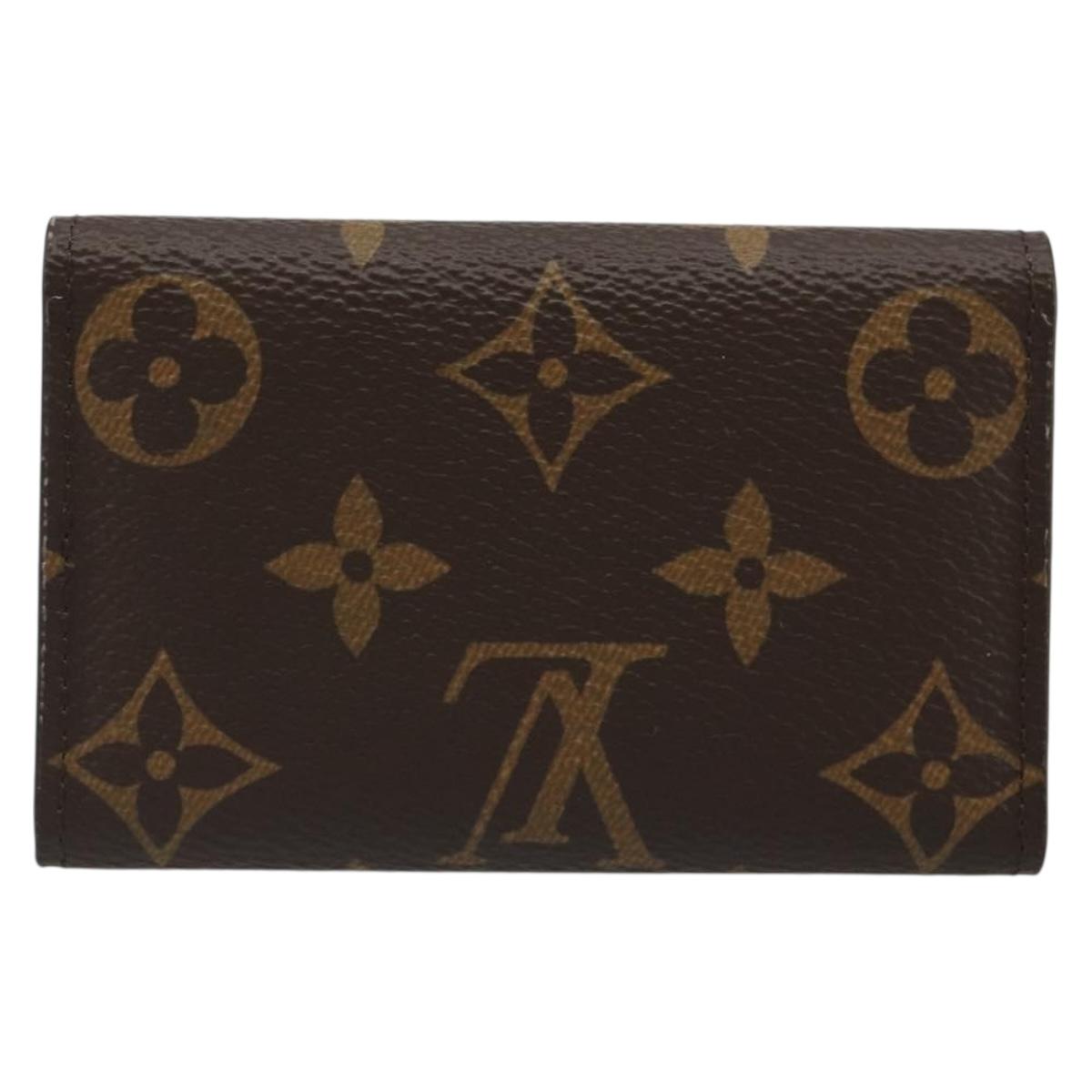 LOUIS VUITTON Monogram Multicles 6 Key Case Fuchsia M60701 LV Auth 186280V