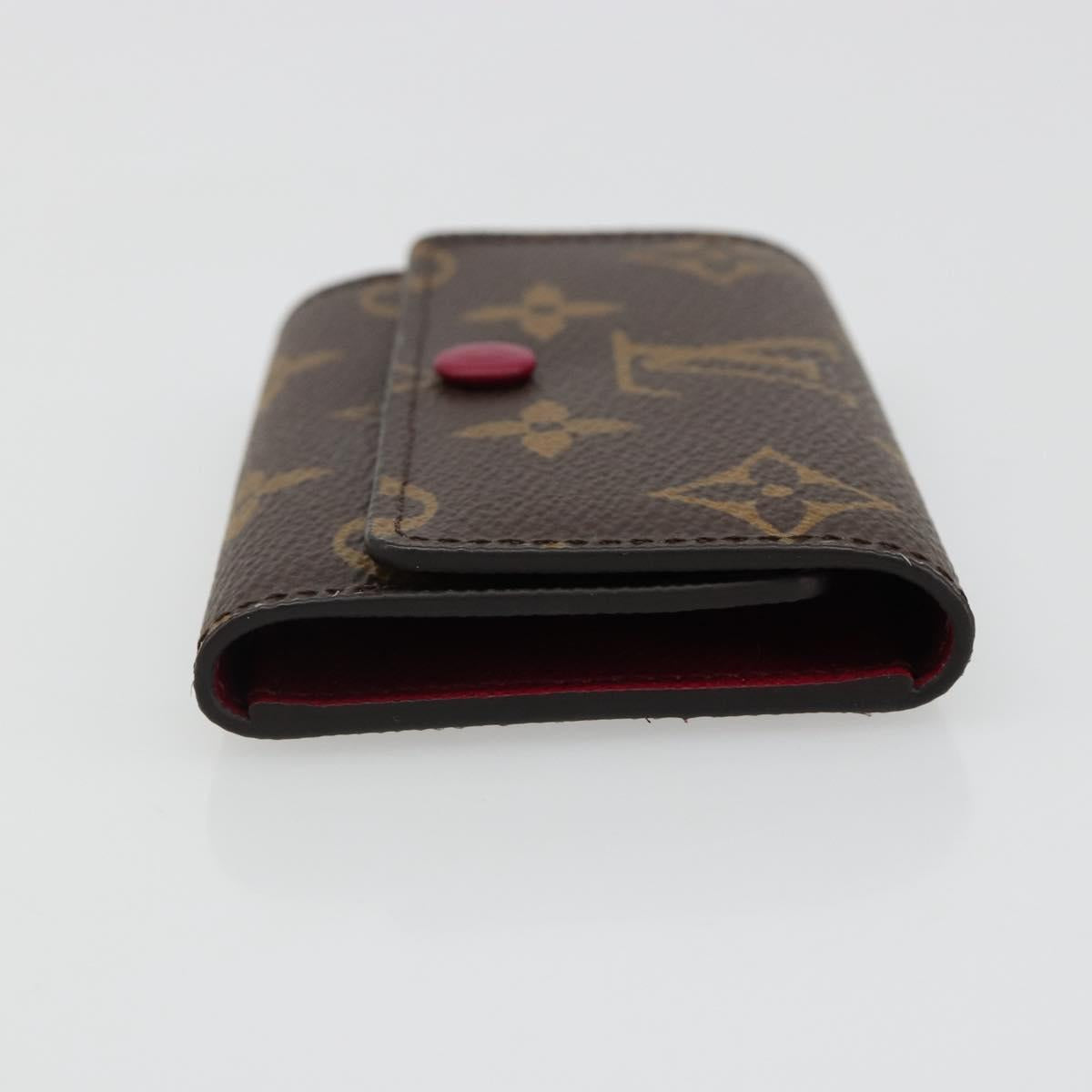 LOUIS VUITTON Monogram Multicles 6 Key Case Fuchsia M60701 LV Auth 186280V