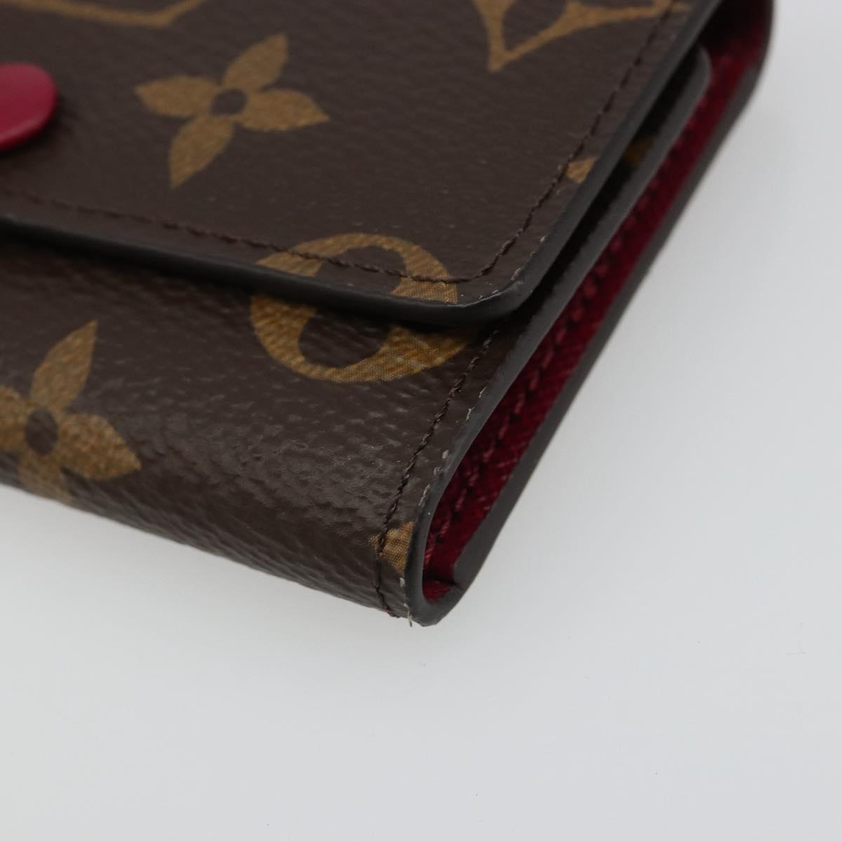 LOUIS VUITTON Monogram Multicles 6 Key Case Fuchsia M60701 LV Auth 186280V