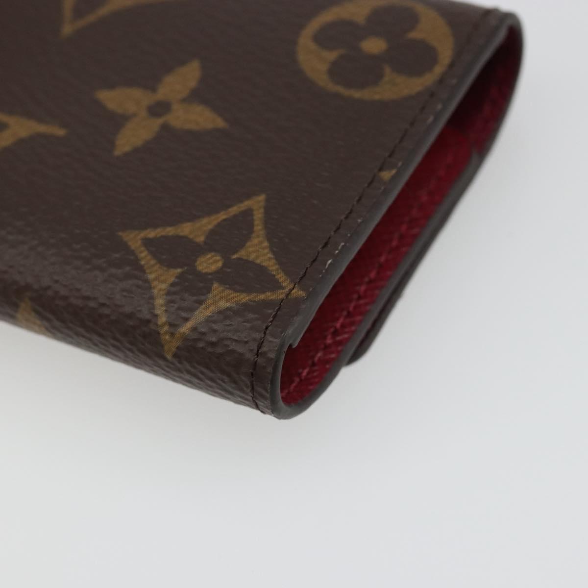 LOUIS VUITTON Monogram Multicles 6 Key Case Fuchsia M60701 LV Auth 186281V