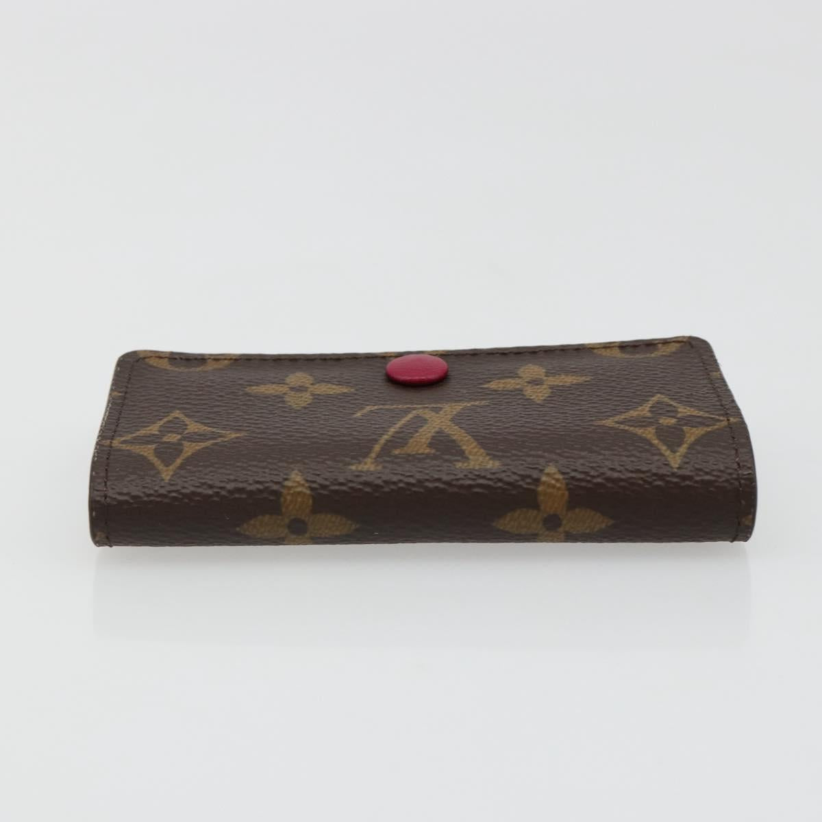 LOUIS VUITTON Monogram Multicles 6 Key Case Fuchsia M60701 LV Auth 186281V