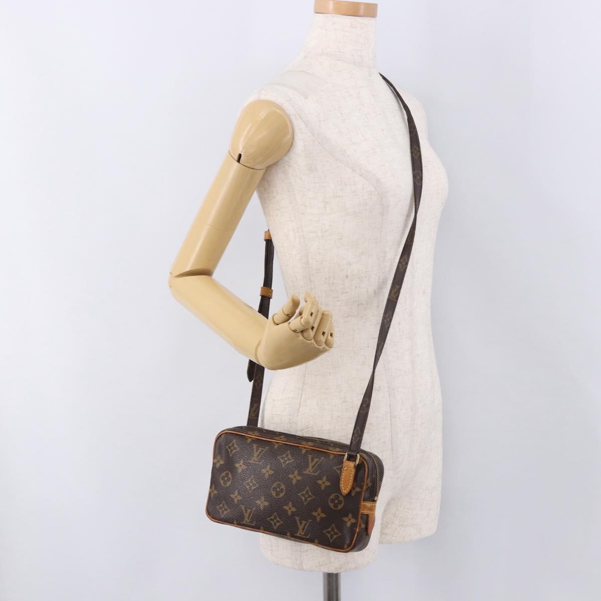 LOUIS VUITTON Monogram Marly Bandouliere Shoulder Bag M51828 LV Auth 186289A