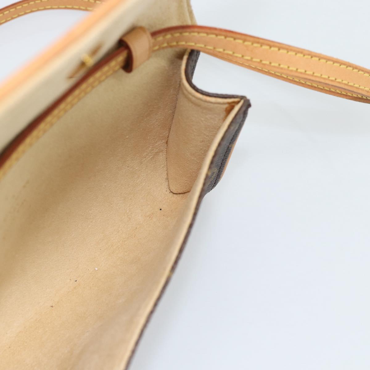 LOUIS VUITTON Monogram Pochette Twin PM Shoulder Bag M51854 LV Auth 186295V