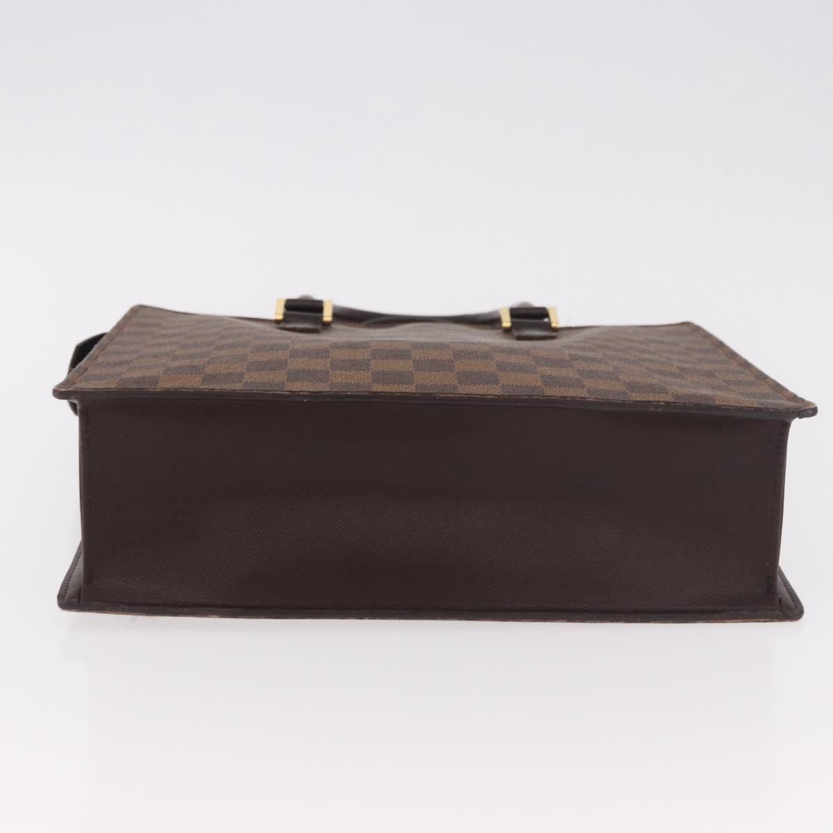 LOUIS VUITTON Damier Ebene Venice PM Hand Bag N51145 LV Auth 186314