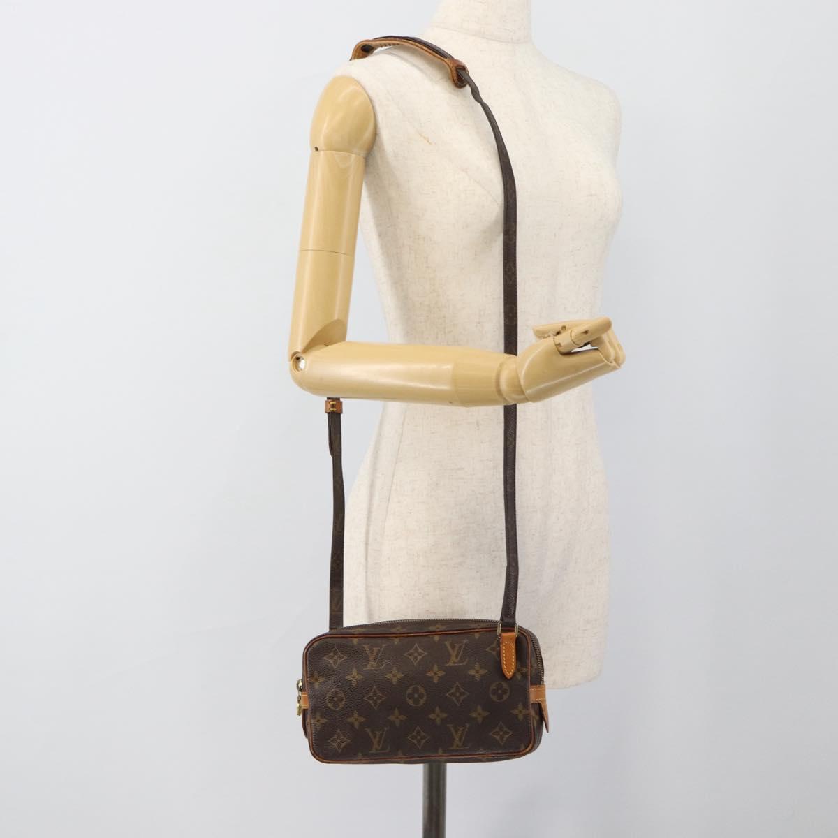 LOUIS VUITTON Monogram Marly Bandouliere Shoulder Bag M51828 LV Auth 186340