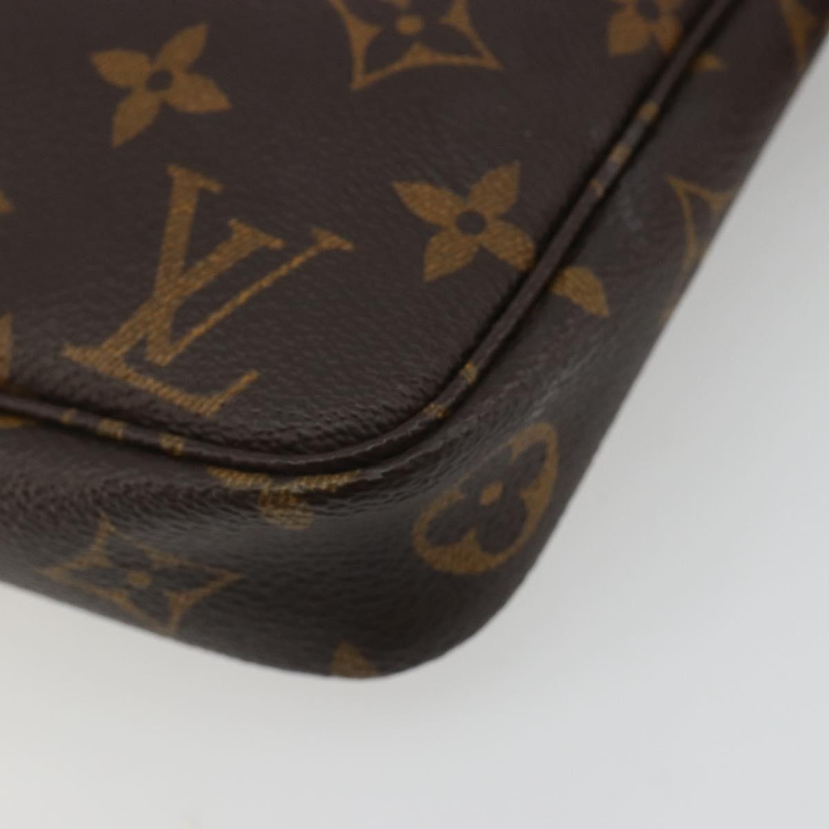 LOUIS VUITTON Monogram Pochette Accessoires Pouch M51980 LV Auth 186343A