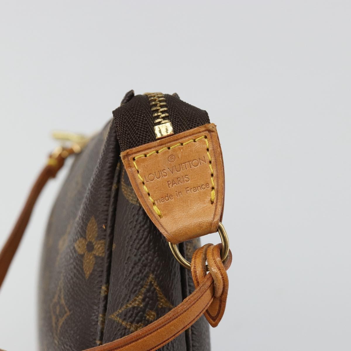LOUIS VUITTON Monogram Pochette Accessoires Pouch M51980 LV Auth 186343A
