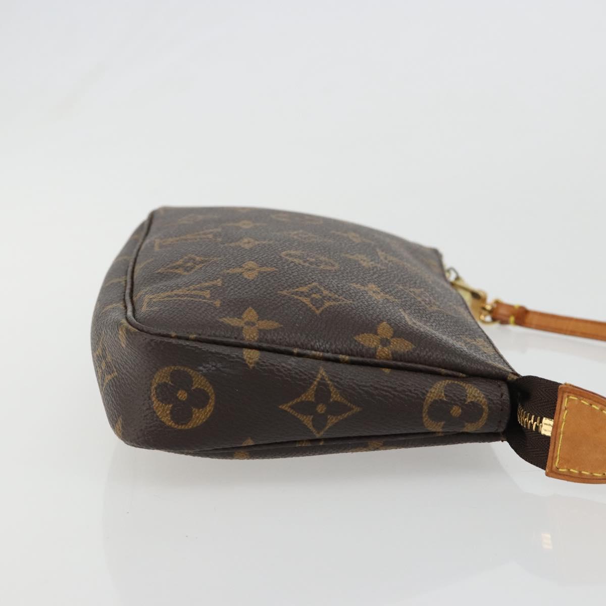 LOUIS VUITTON Monogram Pochette Accessoires Pouch M51980 LV Auth 186343A