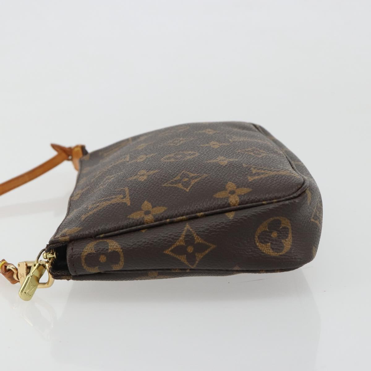LOUIS VUITTON Monogram Pochette Accessoires Pouch M51980 LV Auth 186343A