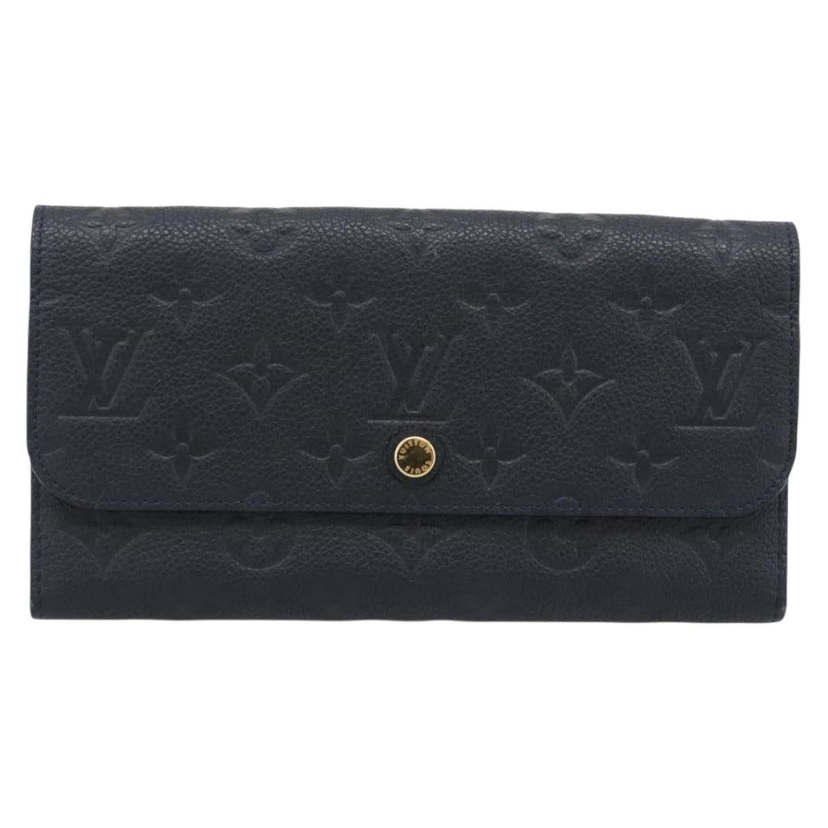 LOUIS VUITTON Empreinte Portefeuille Ville To Oze Wallet M60258 LV Auth 186347M