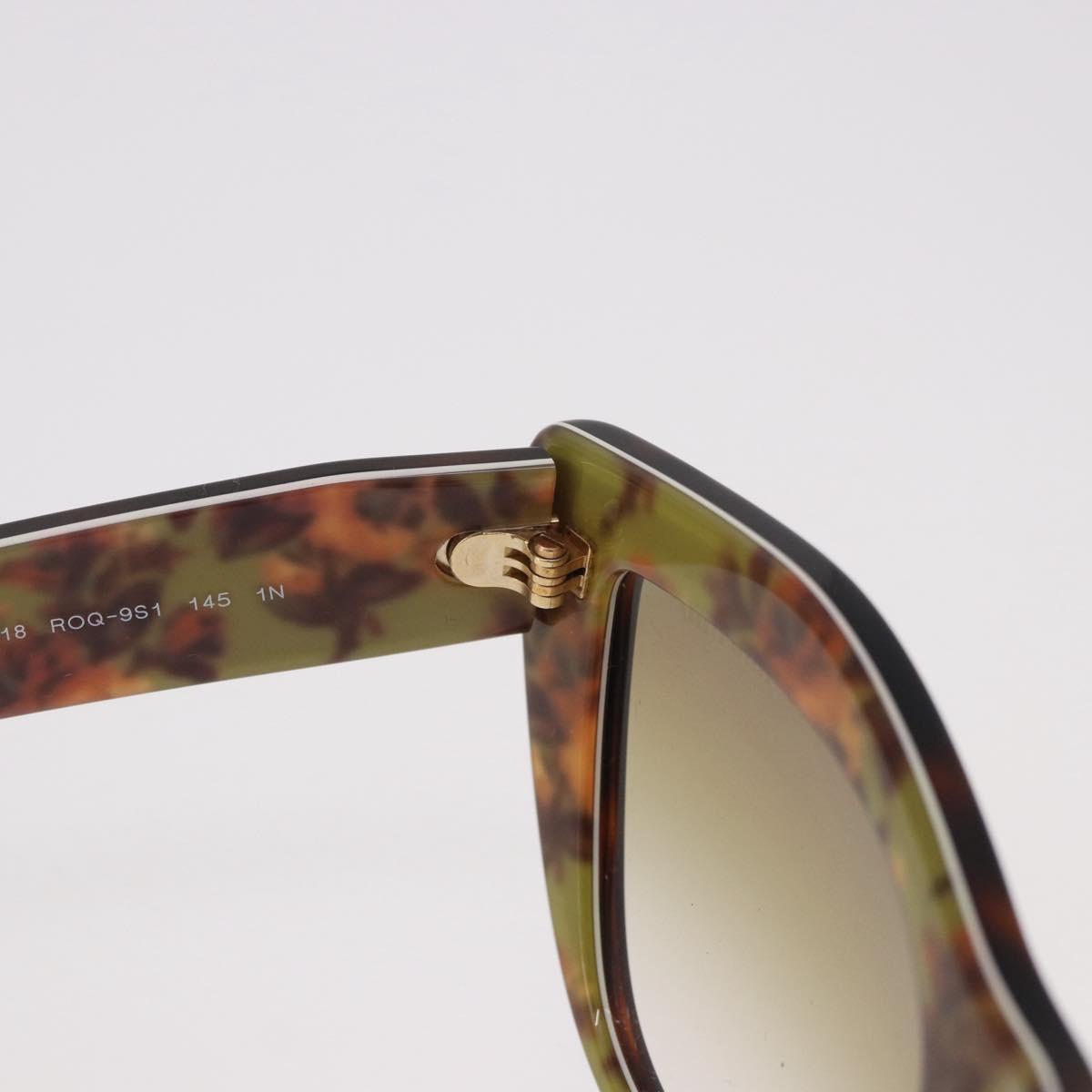 Miu Miu Sunglasses plastic Brown Auth 186352M