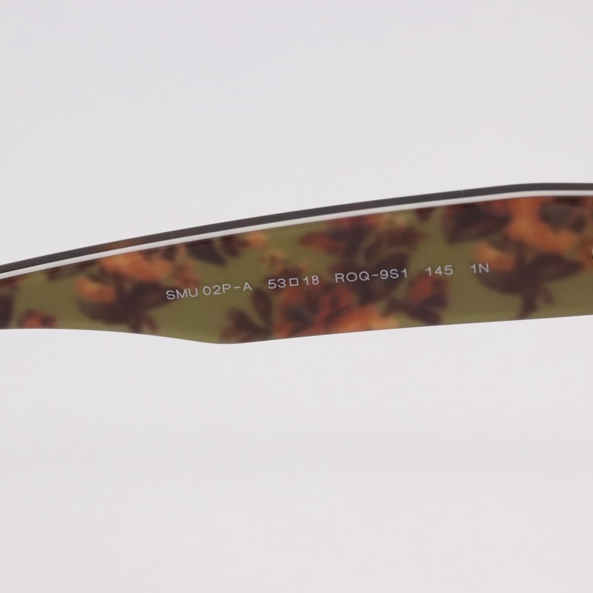 Miu Miu Sunglasses plastic Brown Auth 186352M