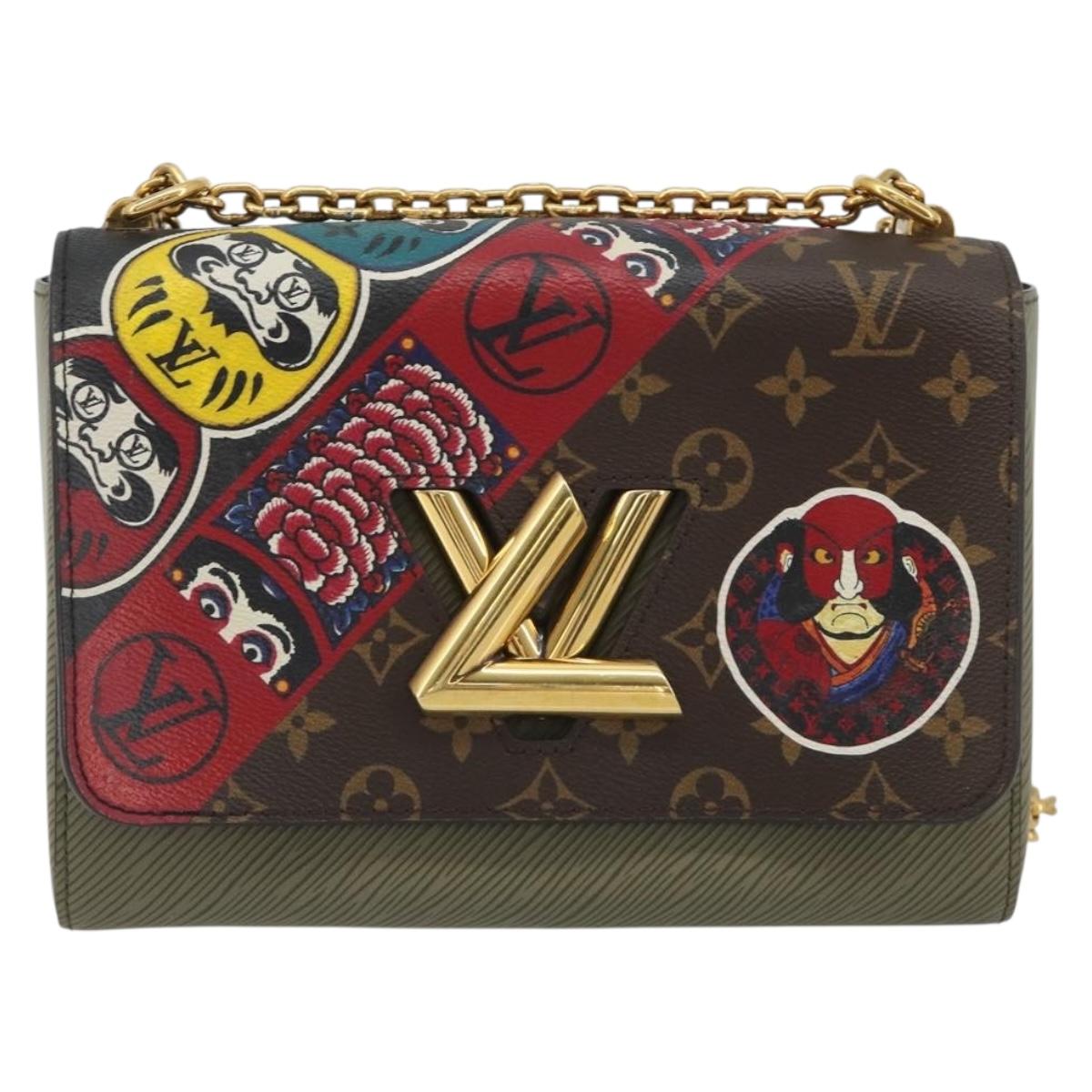 LOUIS VUITTON Monogram Kabuki Twist MM Shoulder Bag M67270 LV Auth 186369SAM