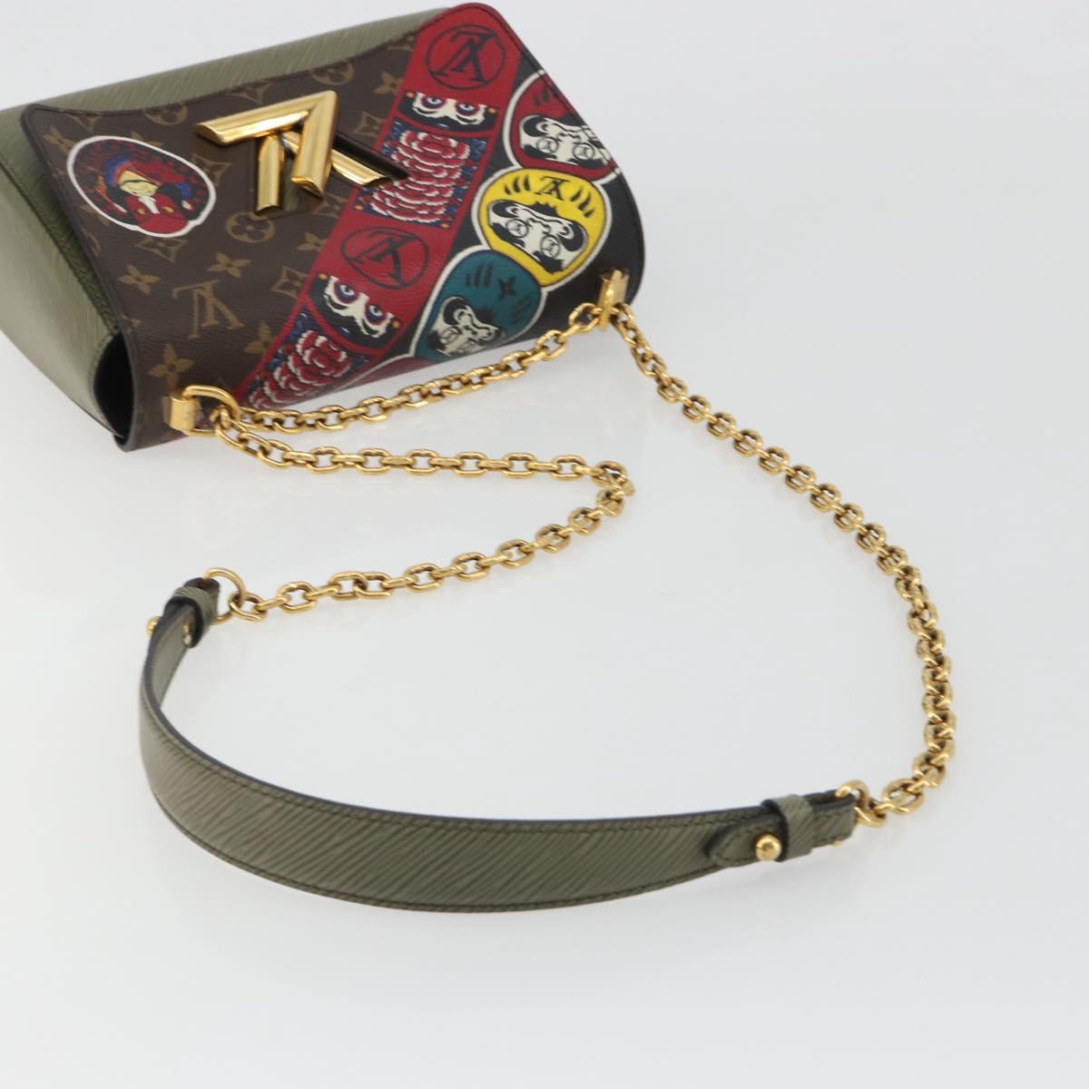 LOUIS VUITTON Monogram Kabuki Twist MM Shoulder Bag M67270 LV Auth 186369SAM
