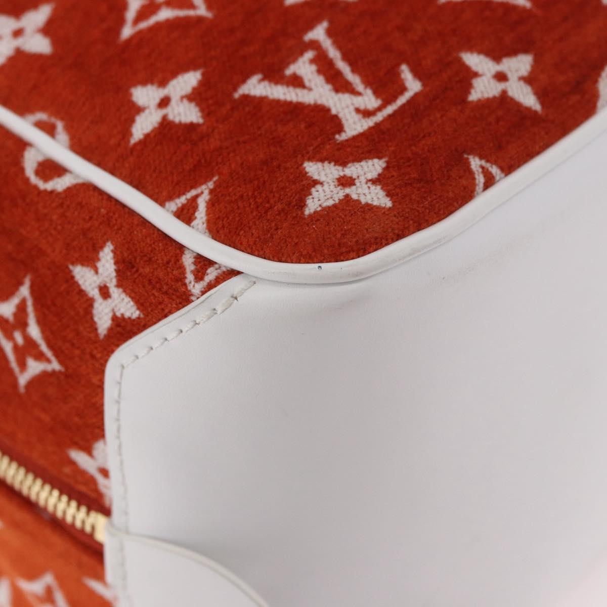 LOUIS VUITTON Monogram Jaguar LV Match Square Bag Orange M46212 Auth 186370SAM