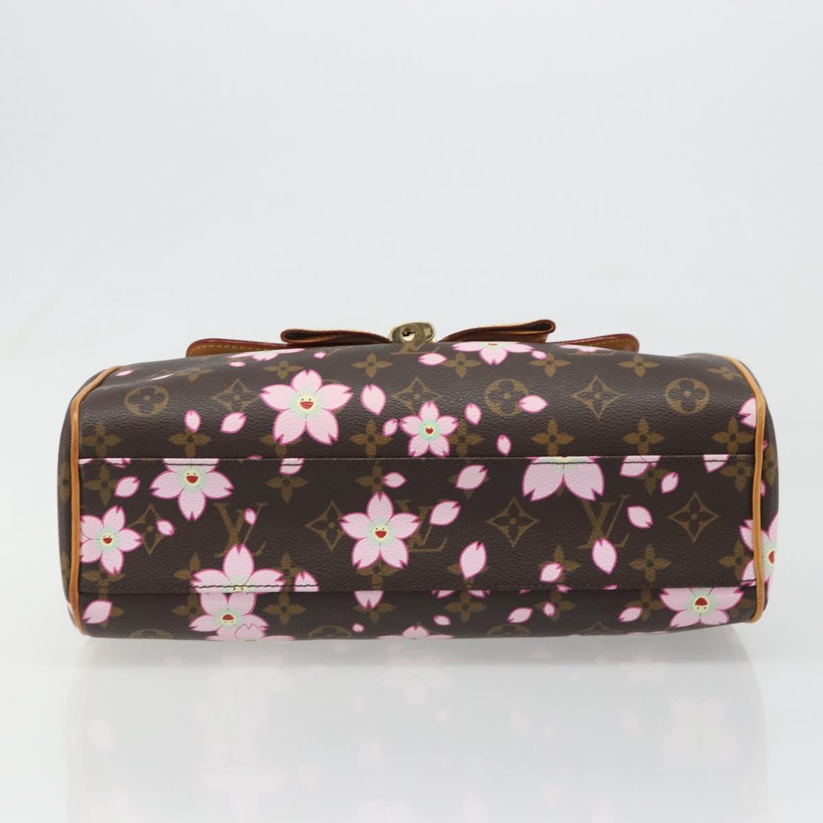 LOUIS VUITTON Monogram Cherry Blossom Sac Retro PM Bag M92012 LV Auth 186371SAV