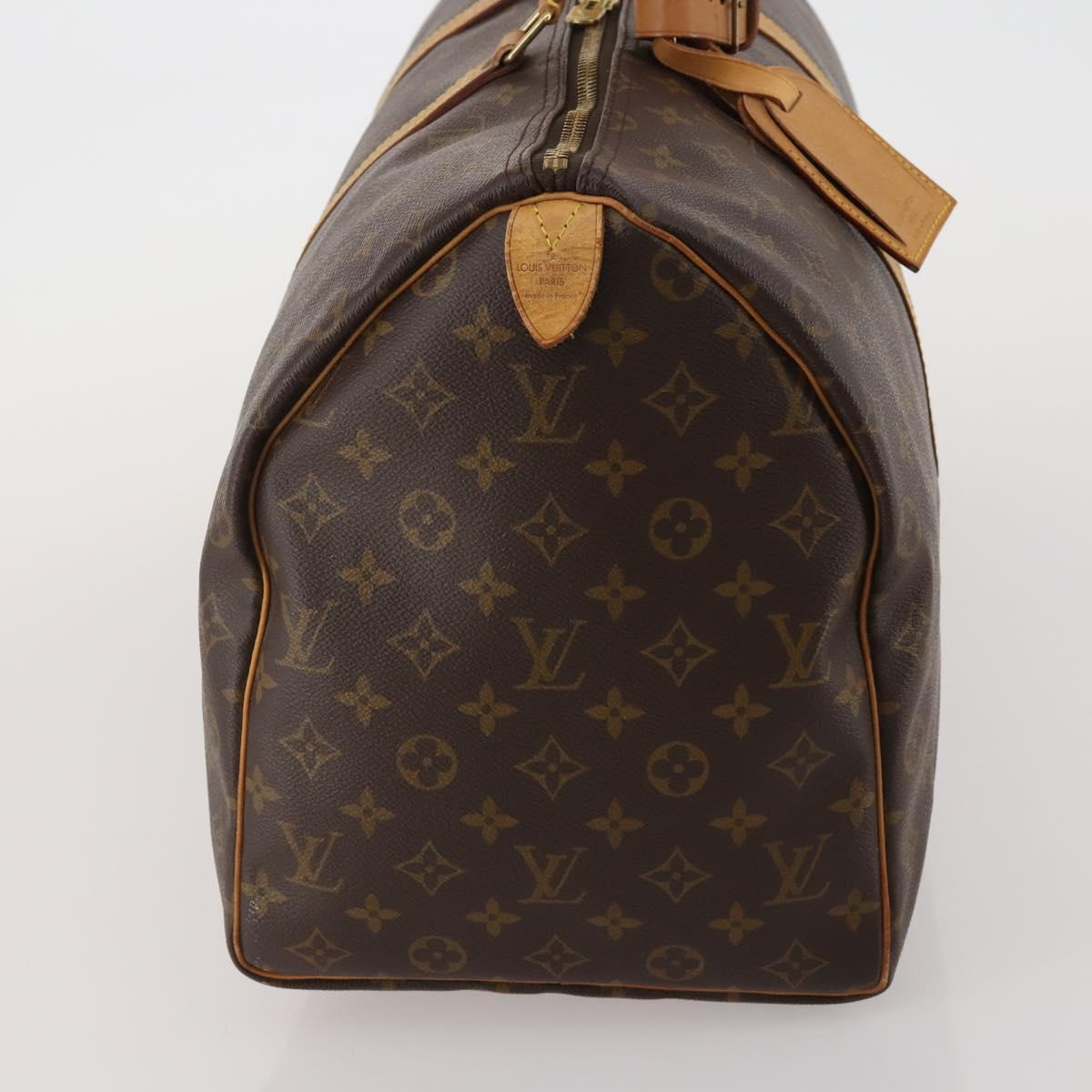 LOUIS VUITTON Monogram Keepall 50 Boston Bag M41426 LV Auth 186388A