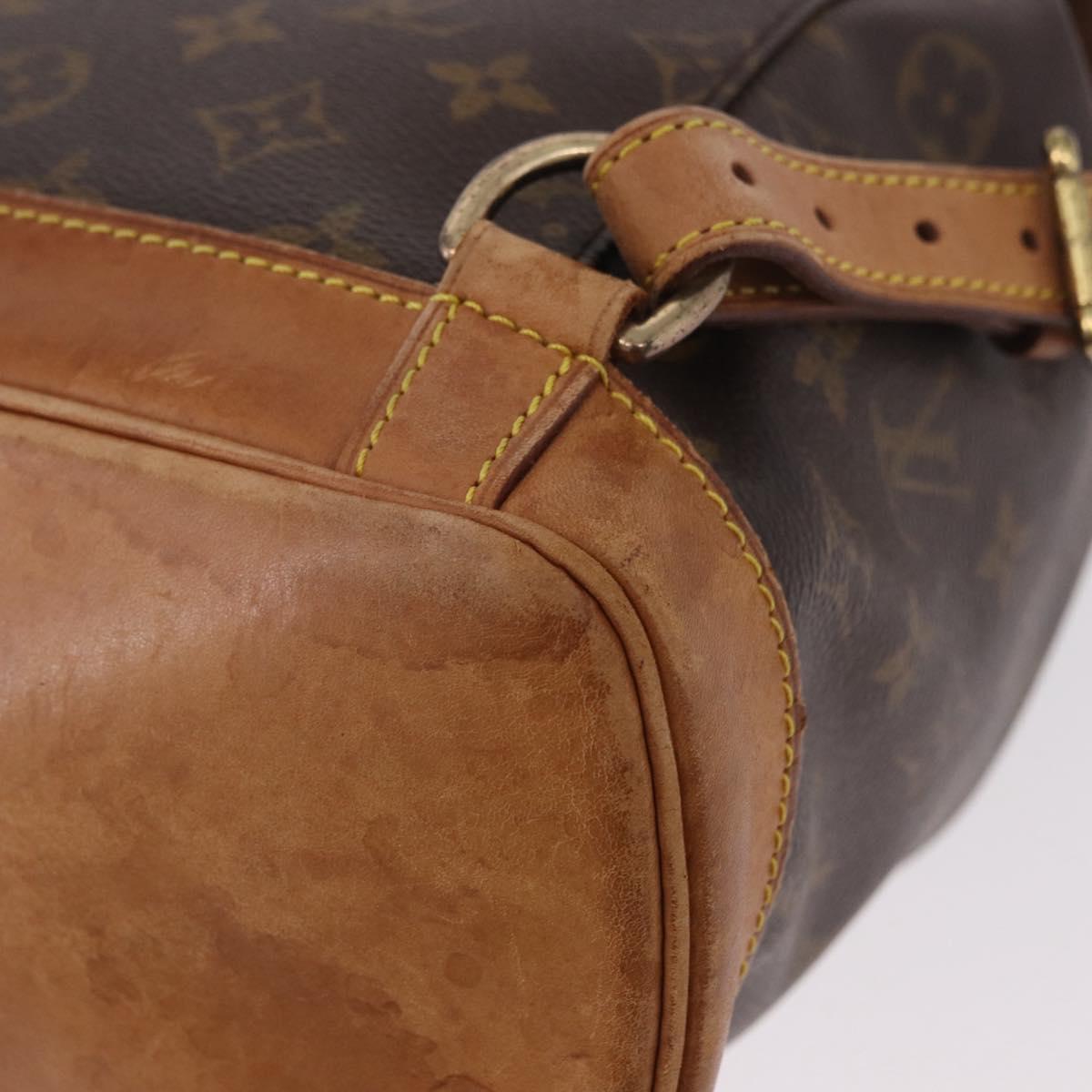 LOUIS VUITTON Monogram Montsouris MM Backpack M51136 LV Auth 186390