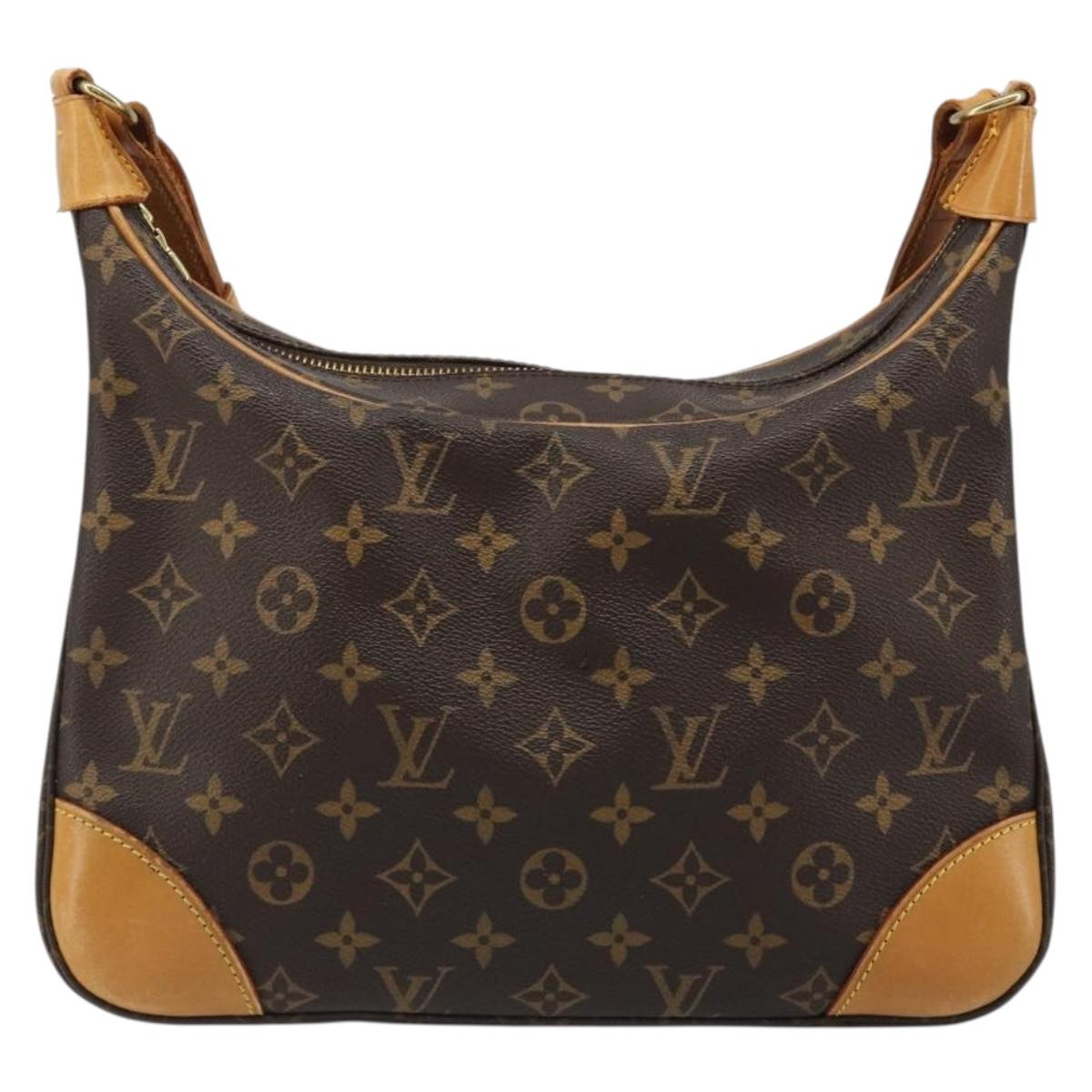 LOUIS VUITTON Monogram Boulogne 30 Shoulder Bag M51265 LV Auth 186391