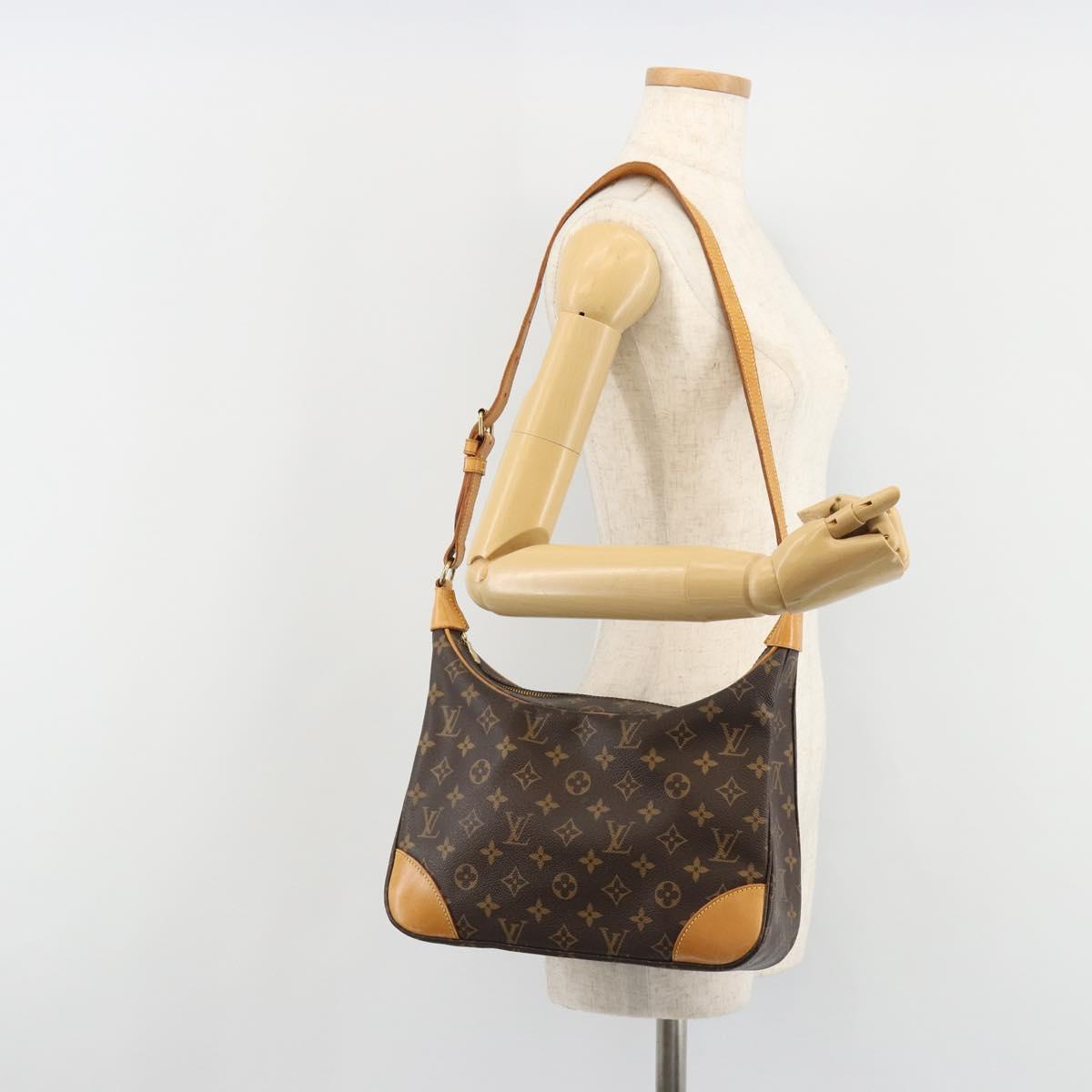 LOUIS VUITTON Monogram Boulogne 30 Shoulder Bag M51265 LV Auth 186391