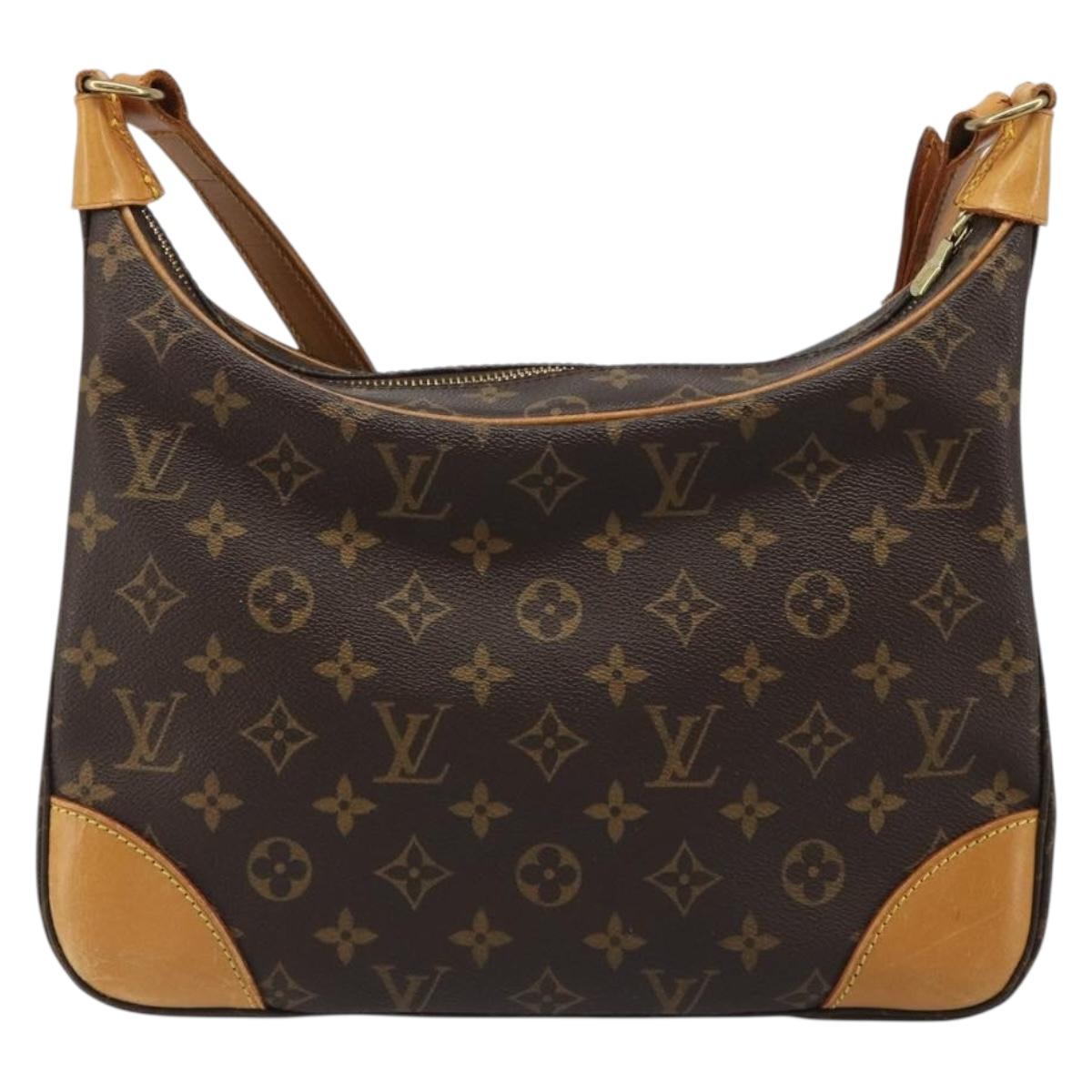 LOUIS VUITTON Monogram Boulogne 30 Shoulder Bag M51265 LV Auth 186391