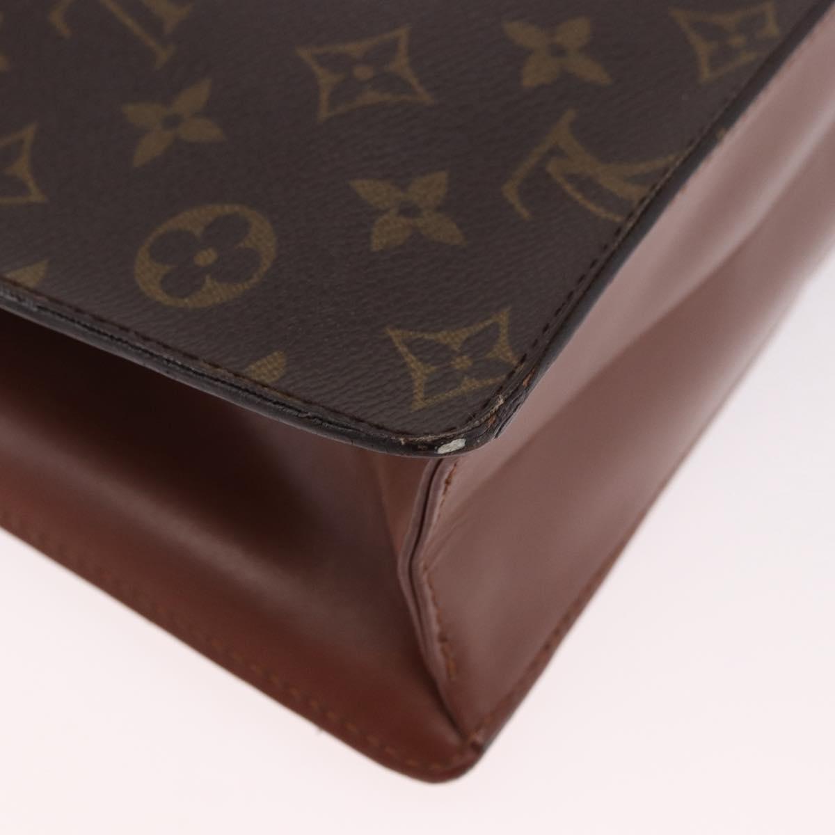 LOUIS VUITTON Monogram Monceau 28 Hand Bag M51185 LV Auth 186392