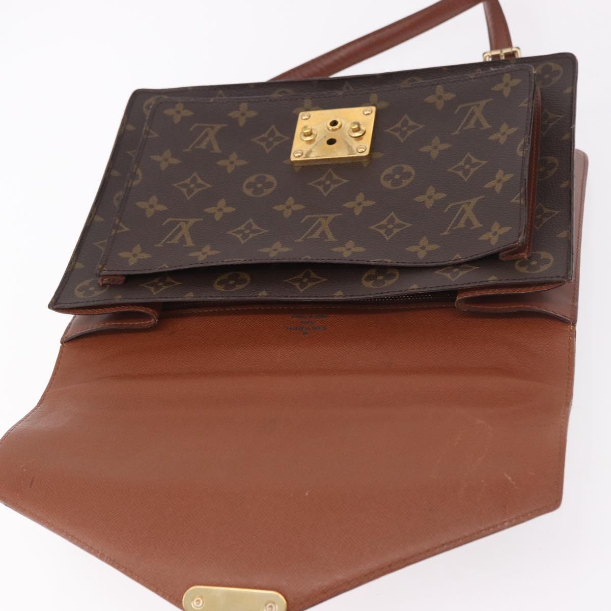 LOUIS VUITTON Monogram Monceau 28 Hand Bag M51185 LV Auth 186392