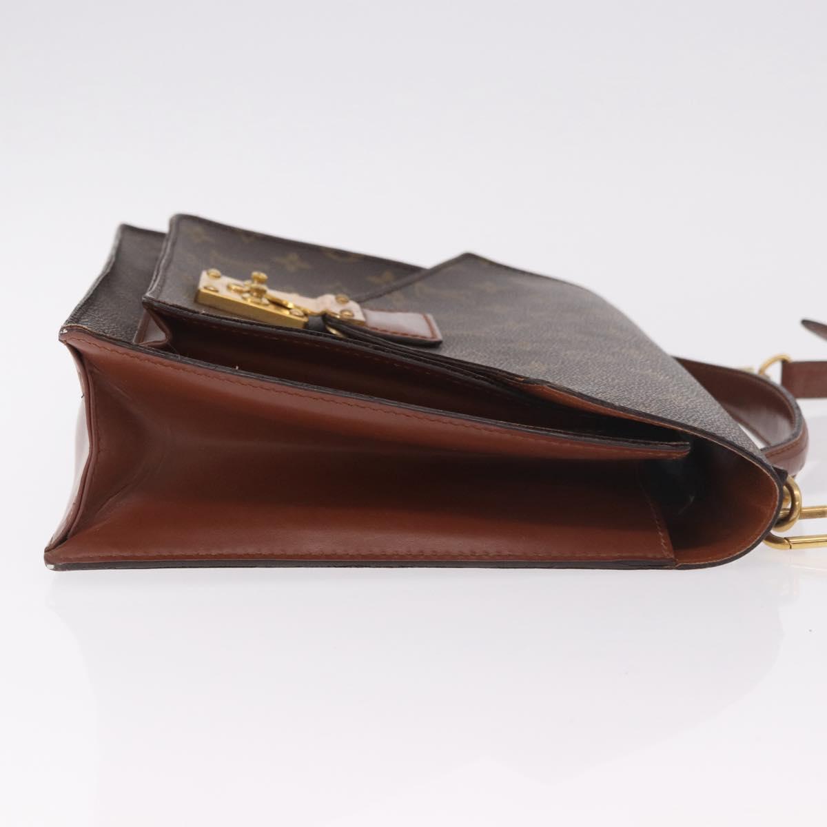 LOUIS VUITTON Monogram Monceau 28 Hand Bag M51185 LV Auth 186392