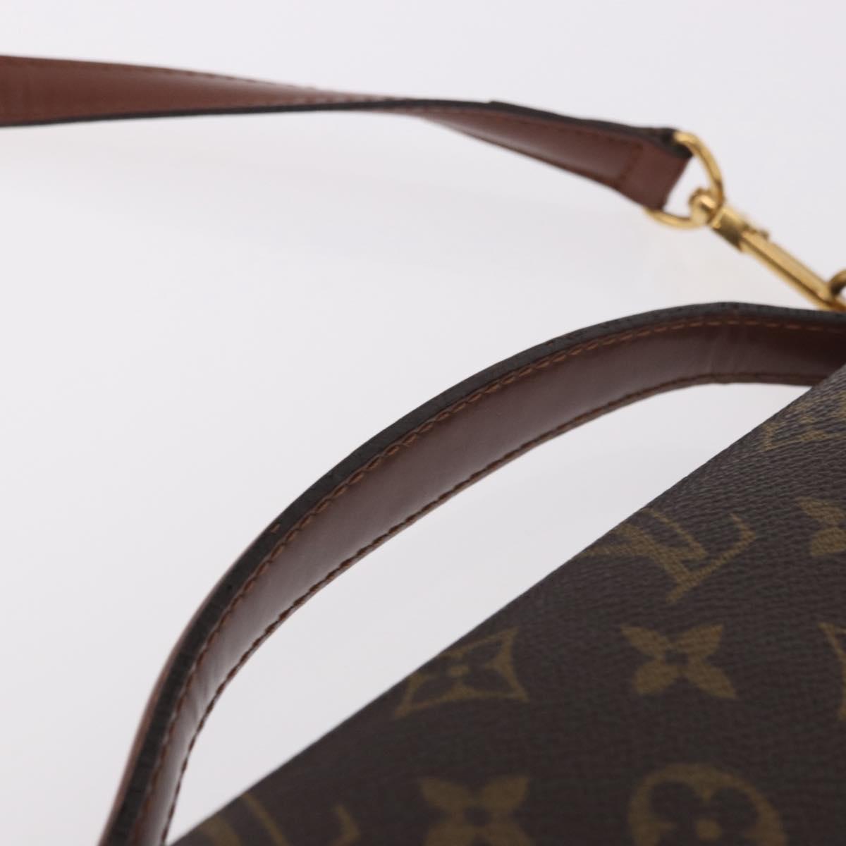 LOUIS VUITTON Monogram Monceau 28 Hand Bag M51185 LV Auth 186392