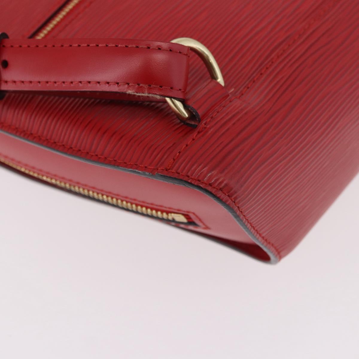 LOUIS VUITTON Epi Mabillon Backpack Castilian Red M52237 LV Auth 186394