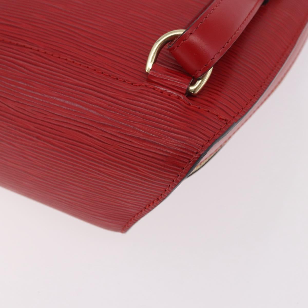 LOUIS VUITTON Epi Mabillon Backpack Castilian Red M52237 LV Auth 186394