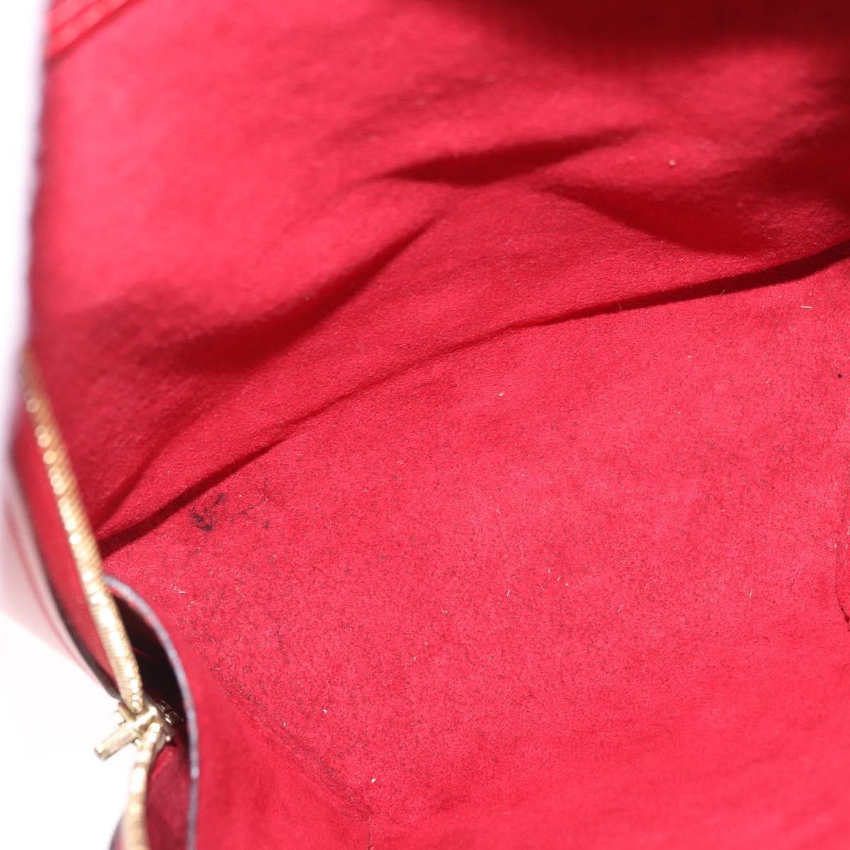 LOUIS VUITTON Epi Mabillon Backpack Castilian Red M52237 LV Auth 186394