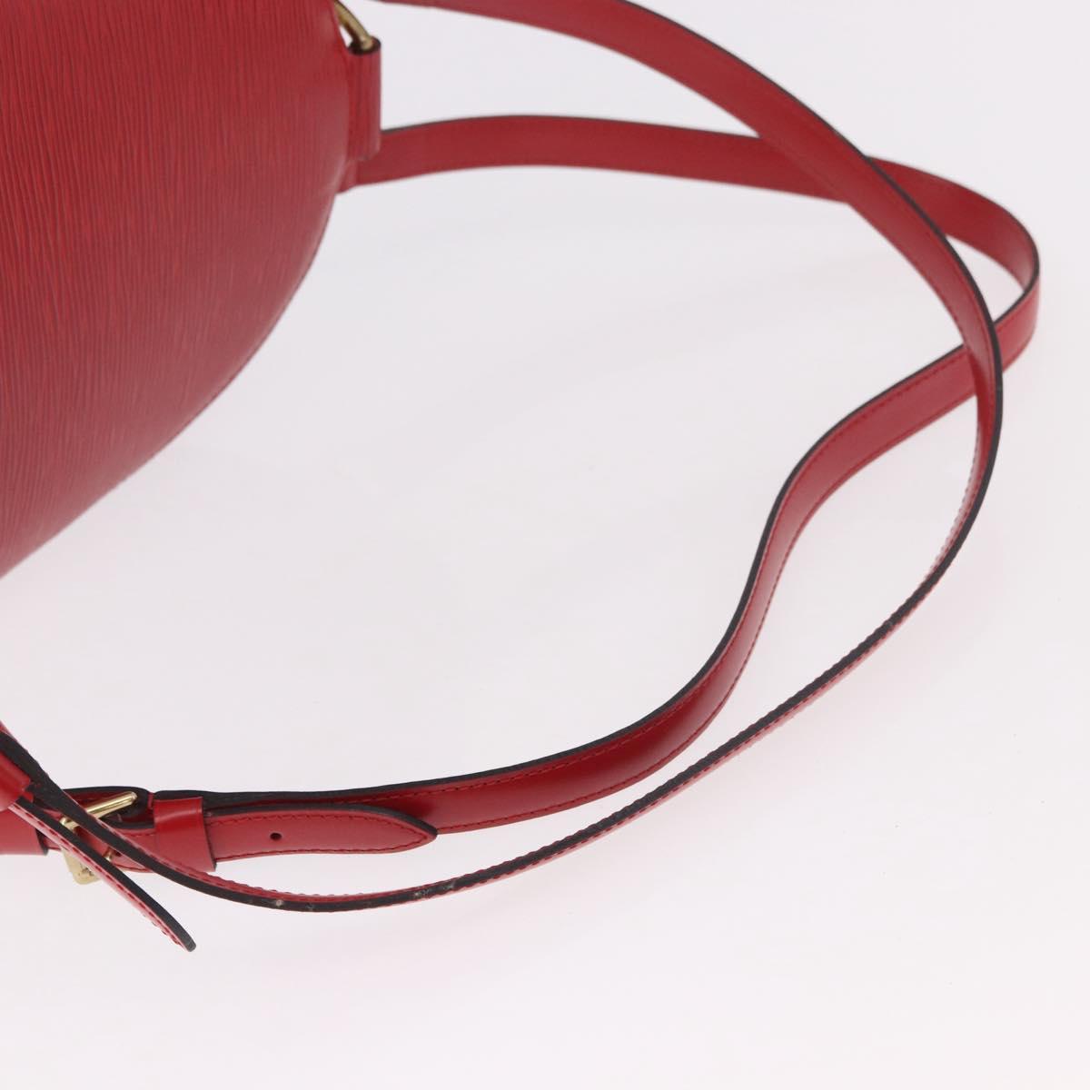 LOUIS VUITTON Epi Mabillon Backpack Castilian Red M52237 LV Auth 186394