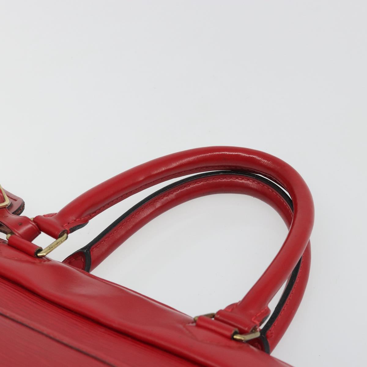 LOUIS VUITTON Epi Riviera Hand Bag Red M48187 LV Auth 186395