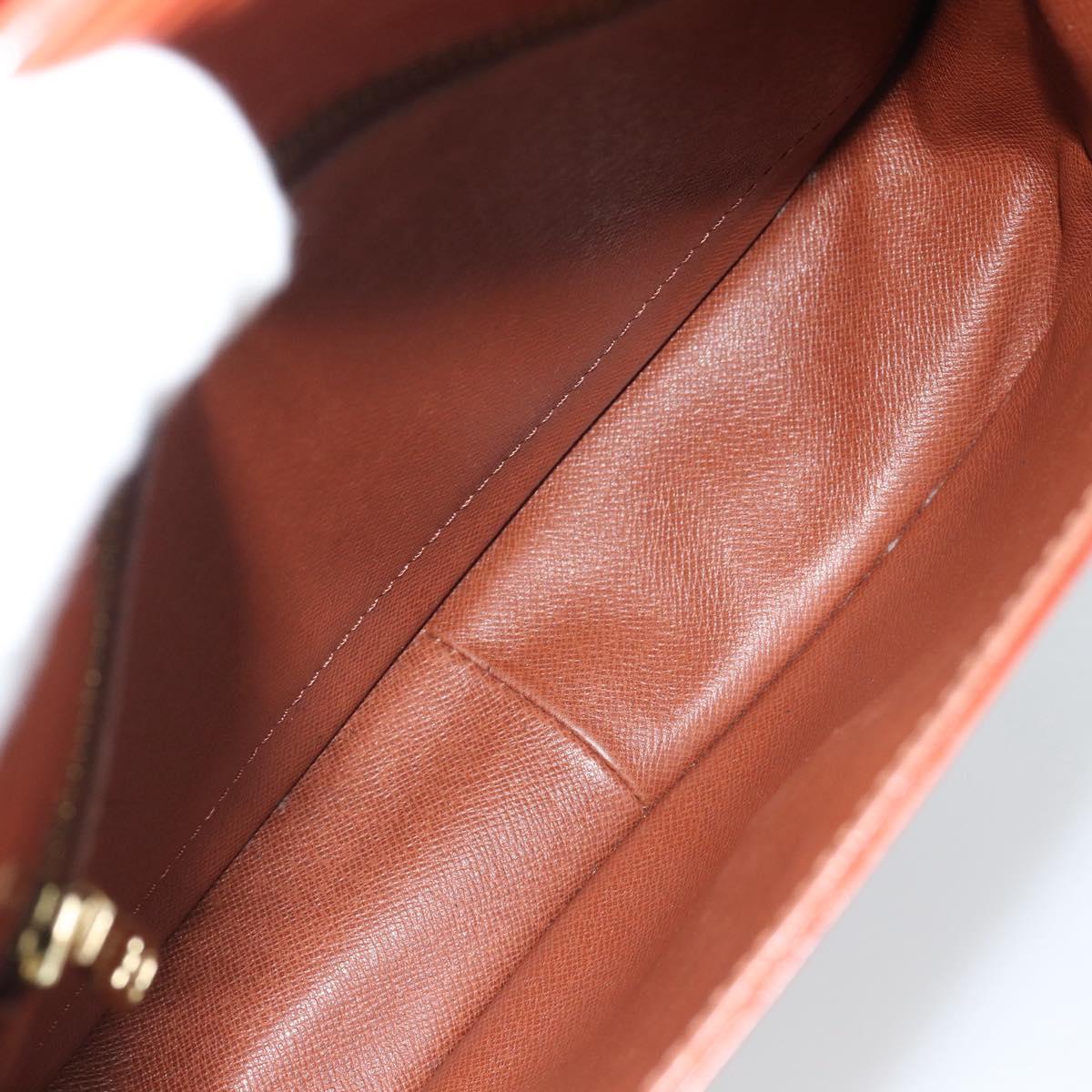 LOUIS VUITTON Epi Saint Cloud GM Shoulder Bag Brown M52193 LV Auth 186397