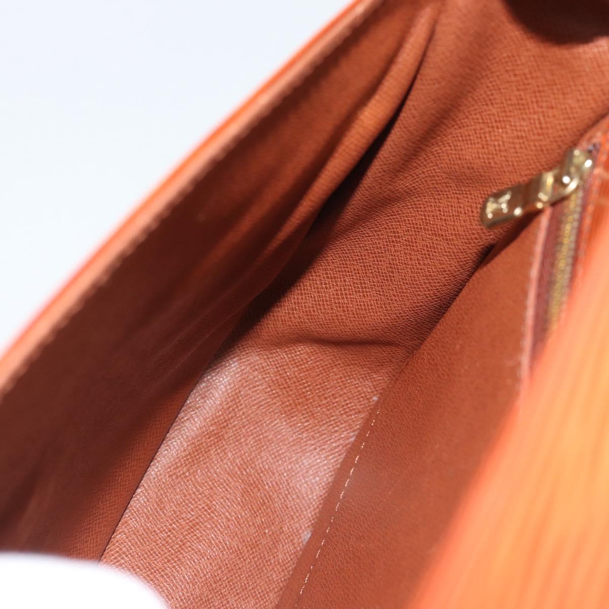 LOUIS VUITTON Epi Saint Cloud GM Shoulder Bag Brown M52193 LV Auth 186397