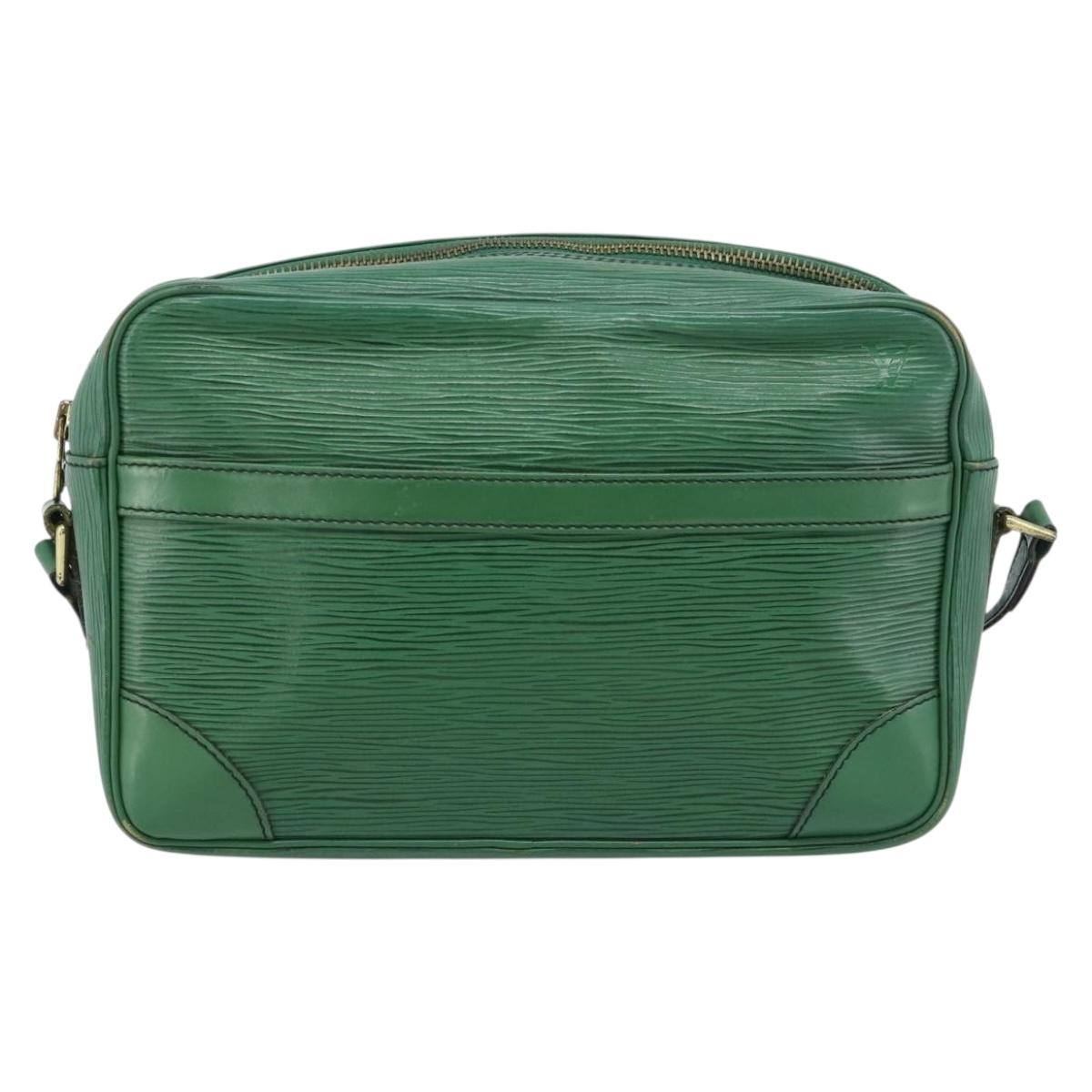 LOUIS VUITTON Epi Trocadero 27 Shoulder Bag Green M52314 LV Auth 186398