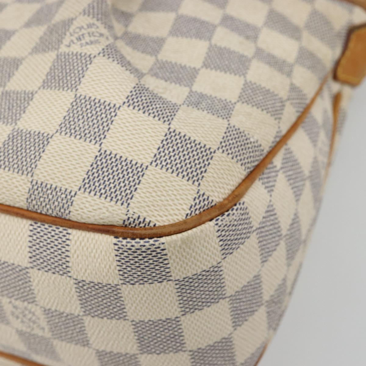 LOUIS VUITTON Damier Azur Siracusa PM Shoulder Bag N41113 LV Auth 186399