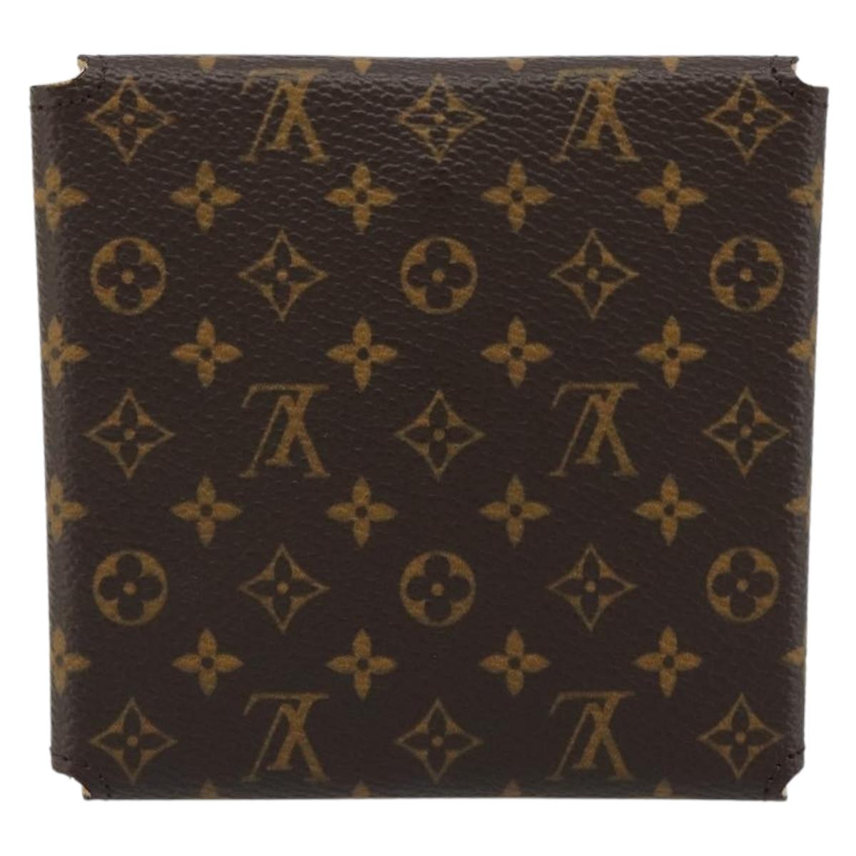 LOUIS VUITTON Monogram Jewelry case Jewelry Box LV Auth 186405V